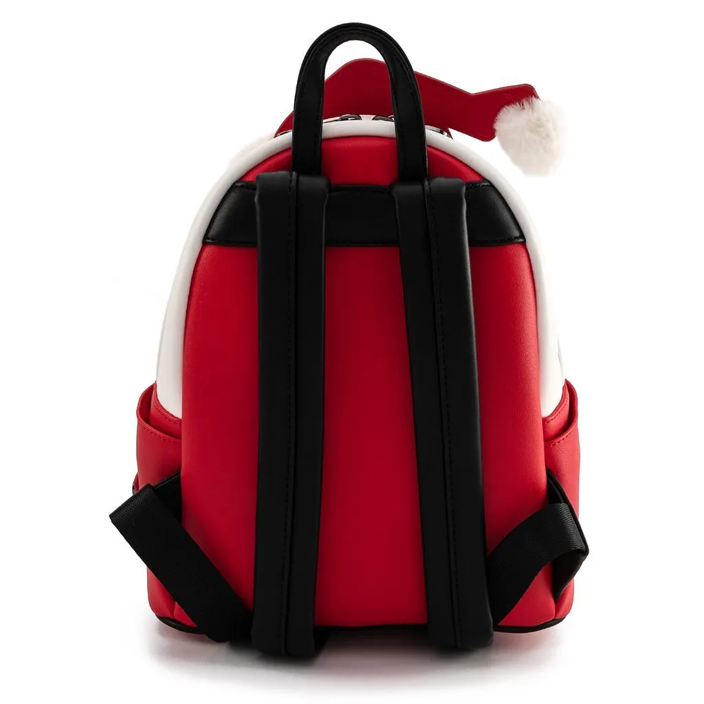 Loungefly X Disney The Nightmare Before Christmas Santa Jack Cosplay Mini Backpack