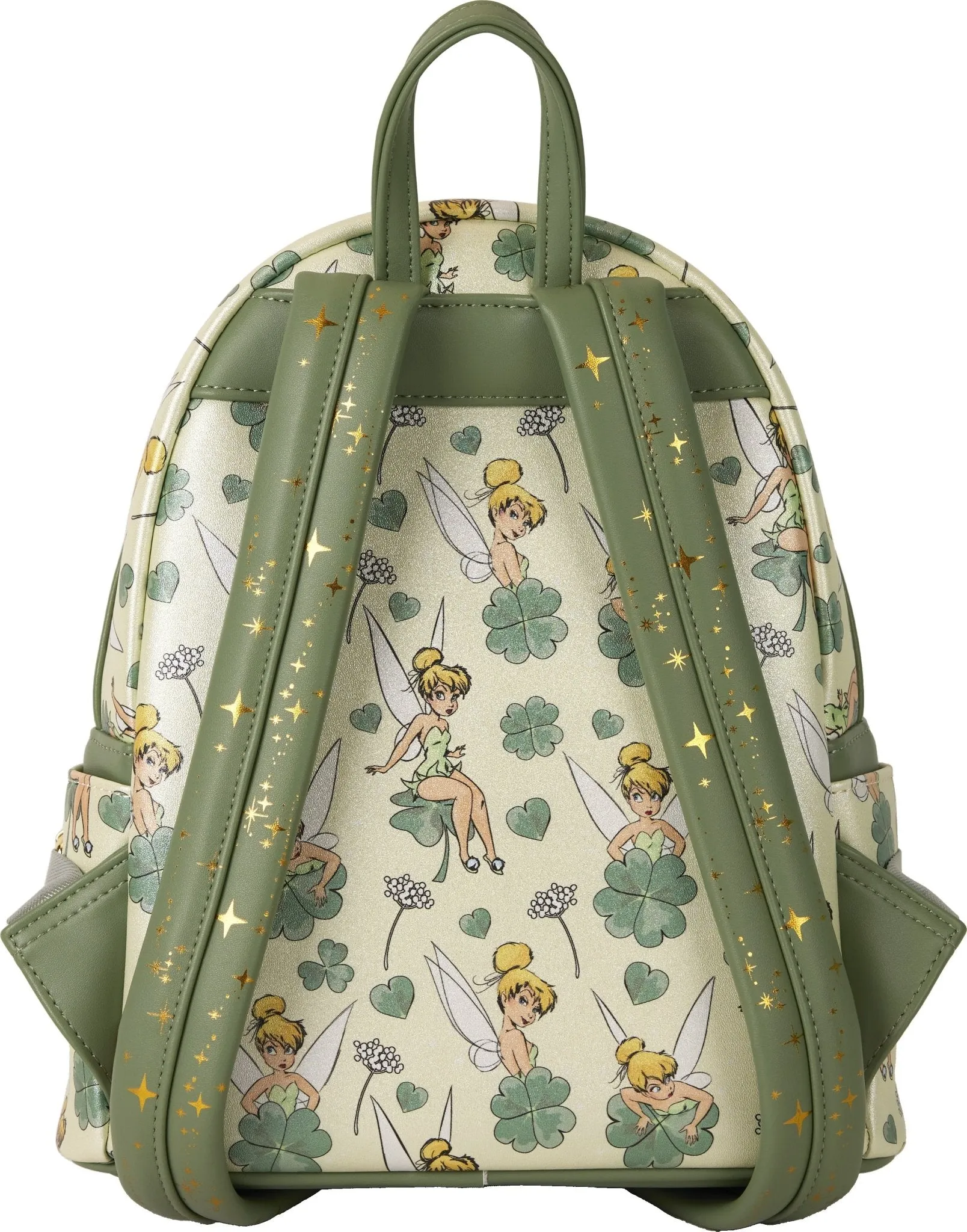 Loungefly x Disney Tinker Bell Four-Leaf Clover Mini Backpack