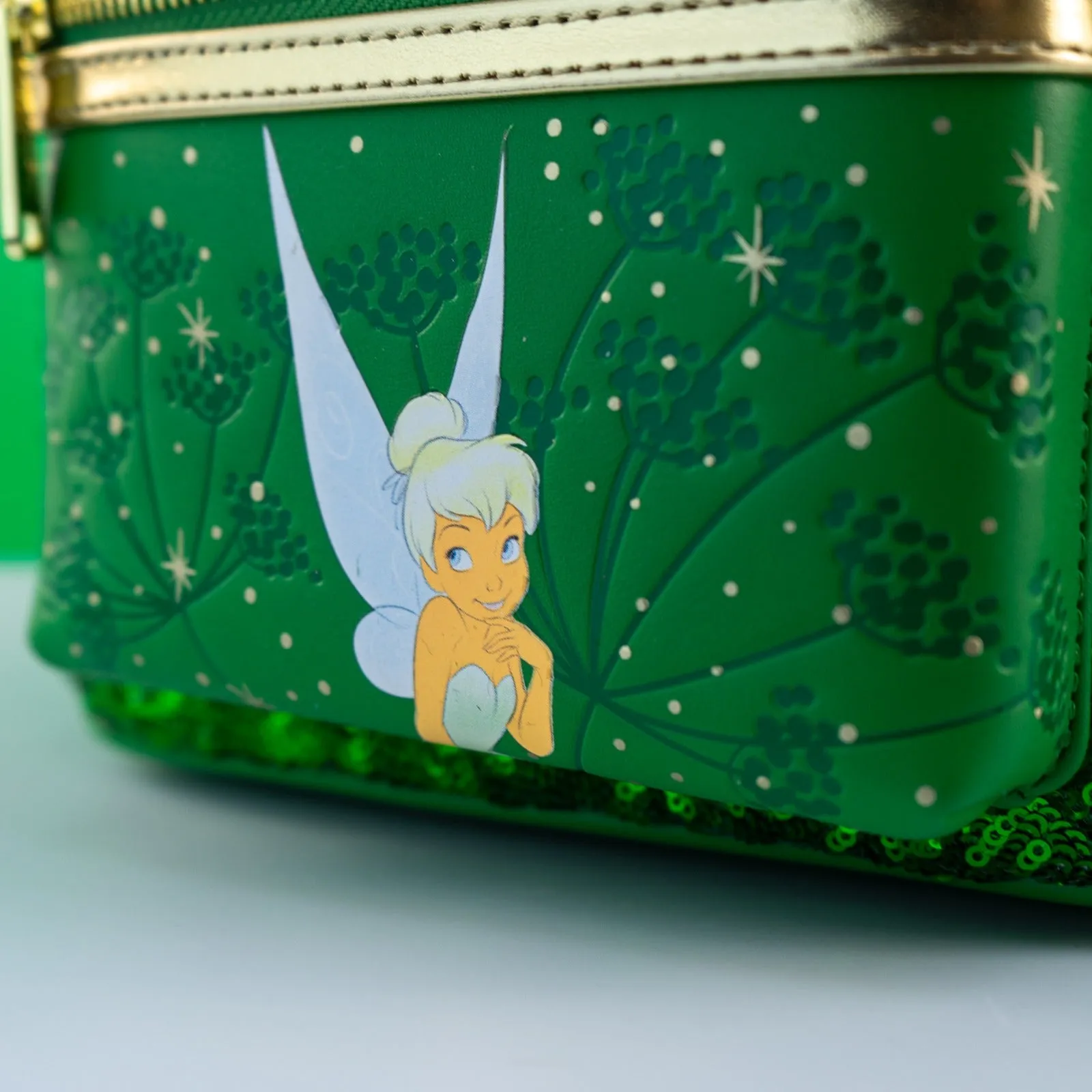 Loungefly x Disney Tinkerbell Sequin Mini Backpack
