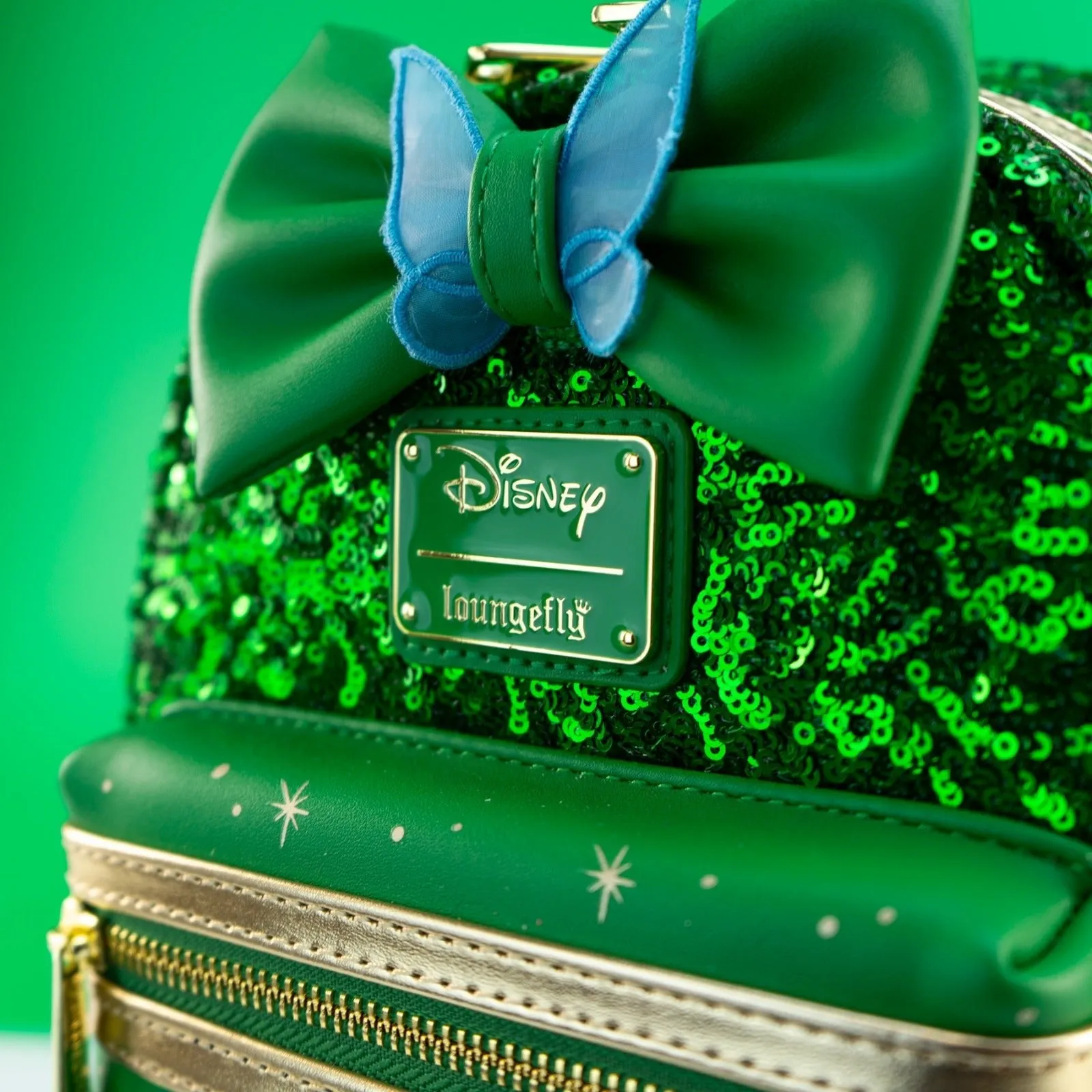 Loungefly x Disney Tinkerbell Sequin Mini Backpack
