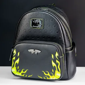 Loungefly x Disney Villains Maleficent Flames Mini Backpack
