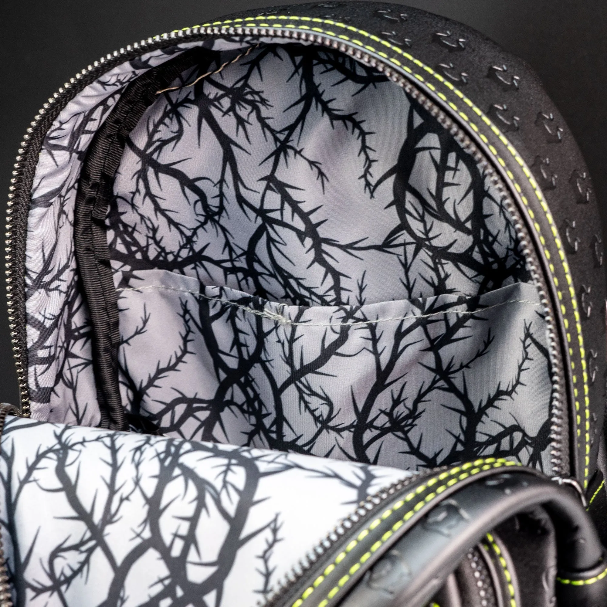 Loungefly x Disney Villains Maleficent Flames Mini Backpack