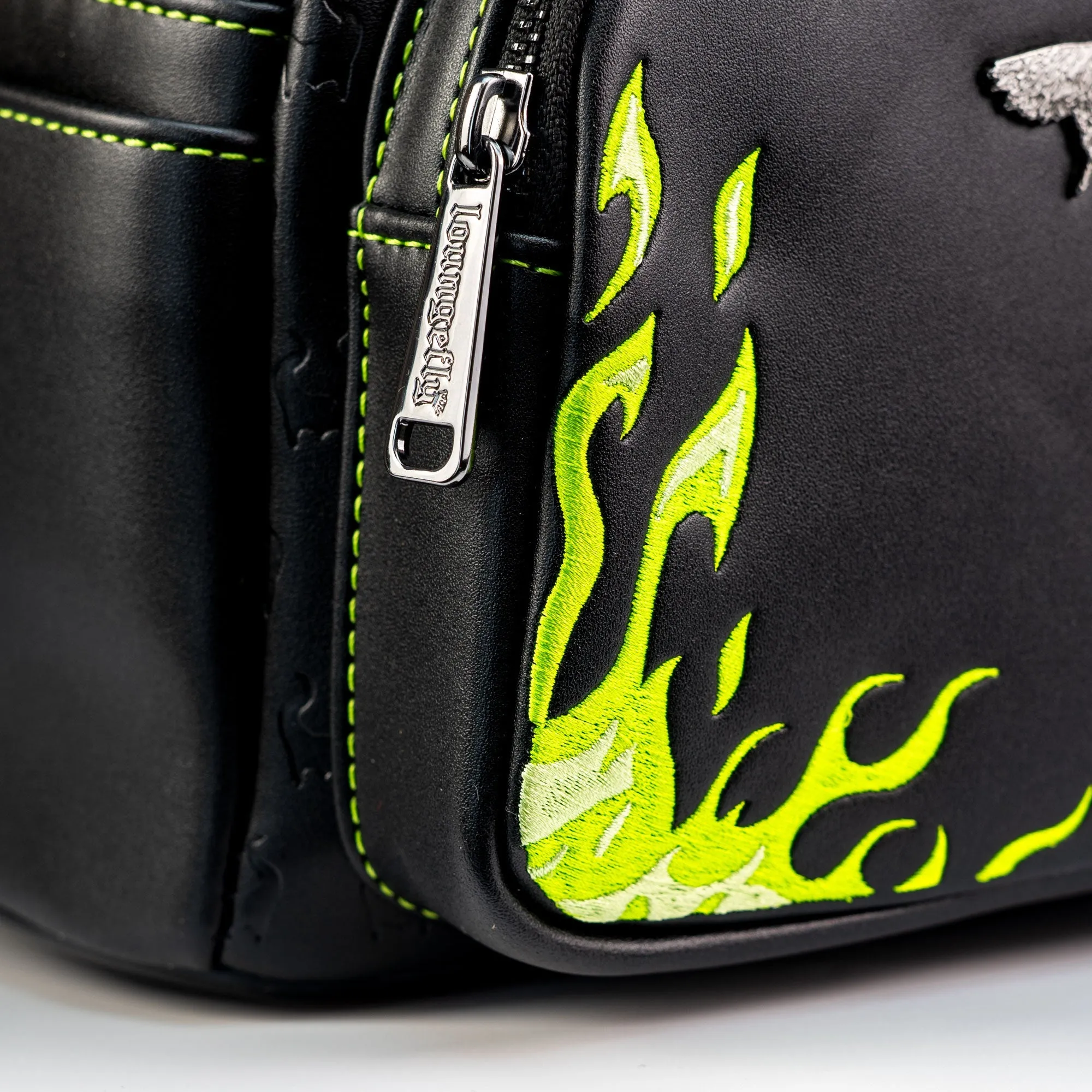 Loungefly x Disney Villains Maleficent Flames Mini Backpack