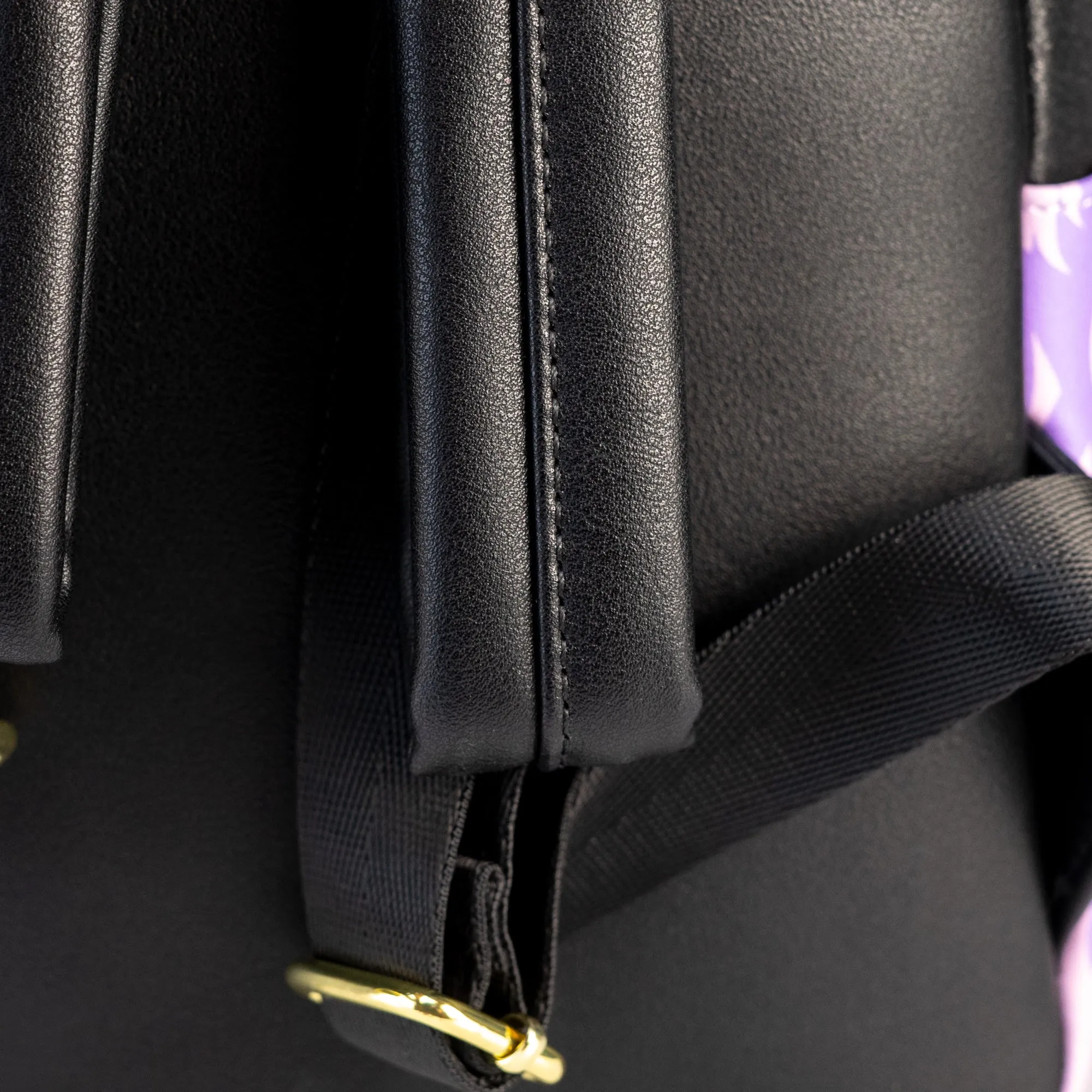 Loungefly x Disney Villains Purple Flame Mini Backpack
