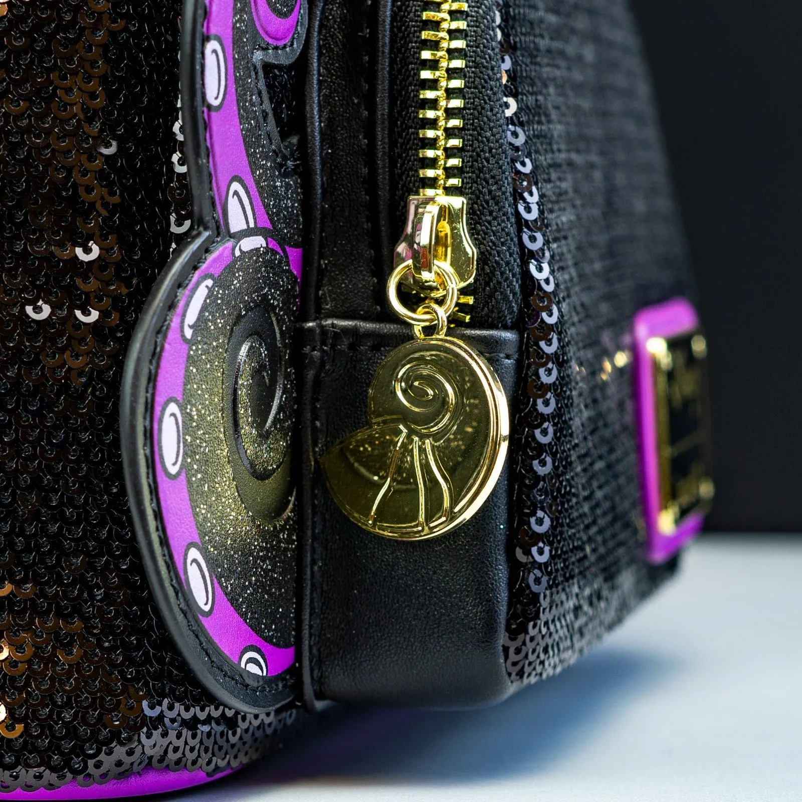 Loungefly x Disney Villains Ursula Sequin Cosplay Mini Backpack