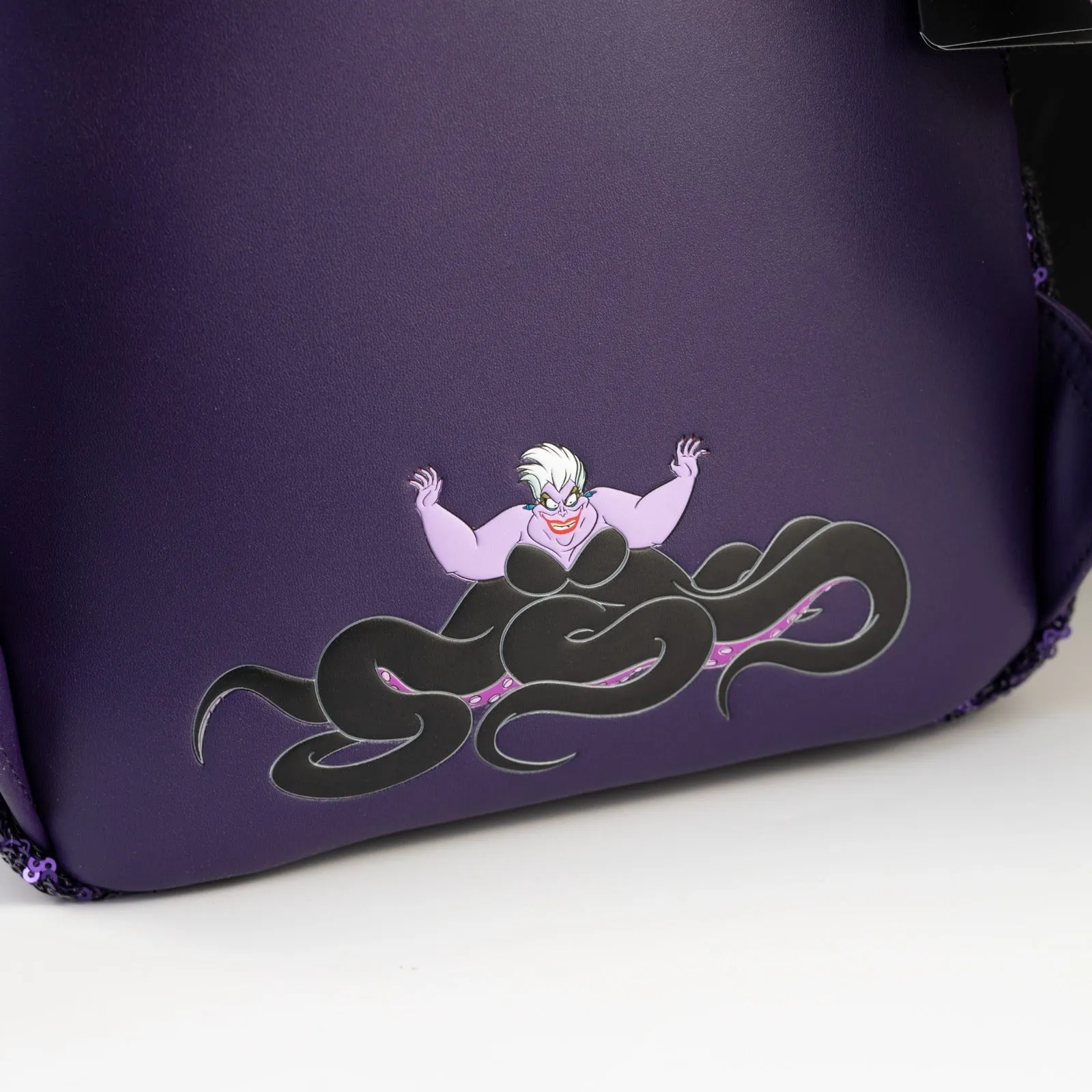 Loungefly x Disney Villains Ursula Sequin Globe Mini Backpack