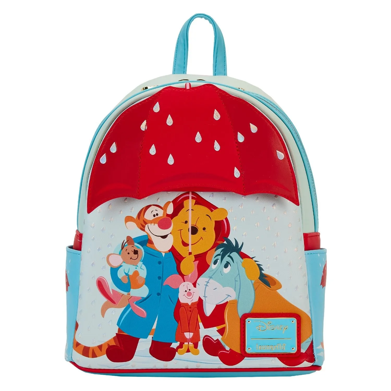 Loungefly x Disney Winnie the Pooh and Friends Rainy Day Mini Backpack