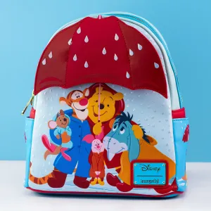 Loungefly x Disney Winnie the Pooh and Friends Rainy Day Mini Backpack