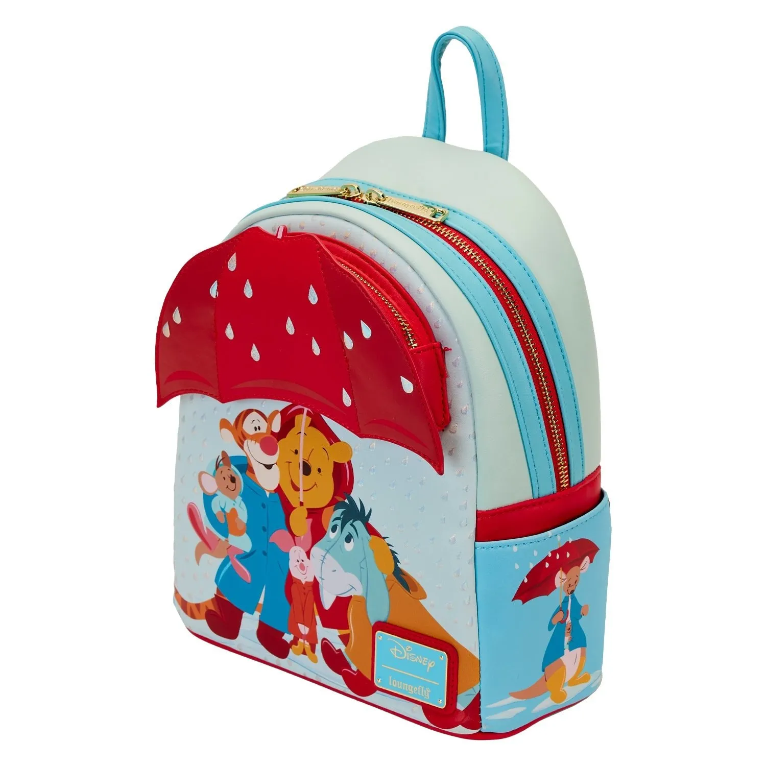 Loungefly x Disney Winnie the Pooh and Friends Rainy Day Mini Backpack