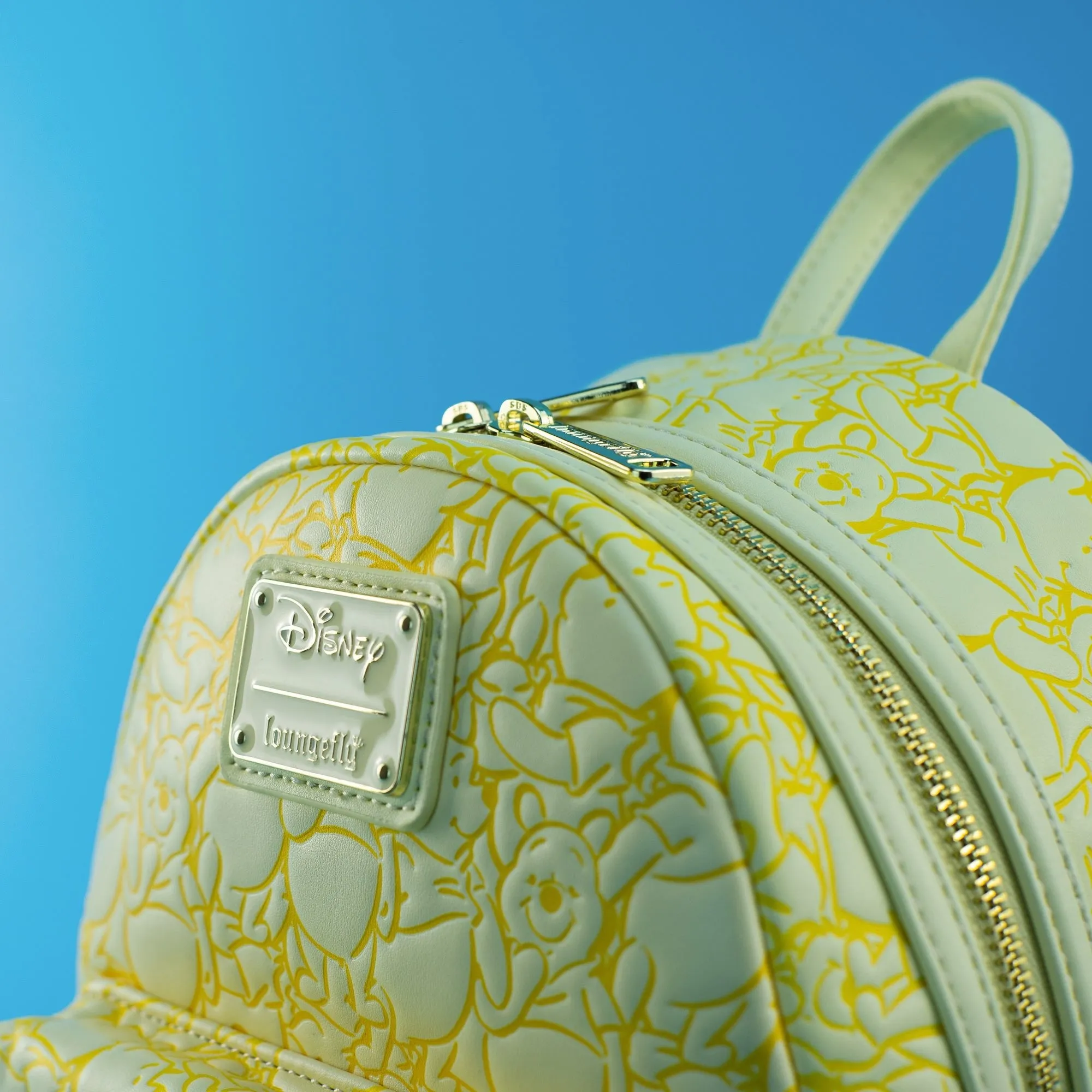 Loungefly x Disney Winnie the Pooh Embossed Poses Mini Backpack
