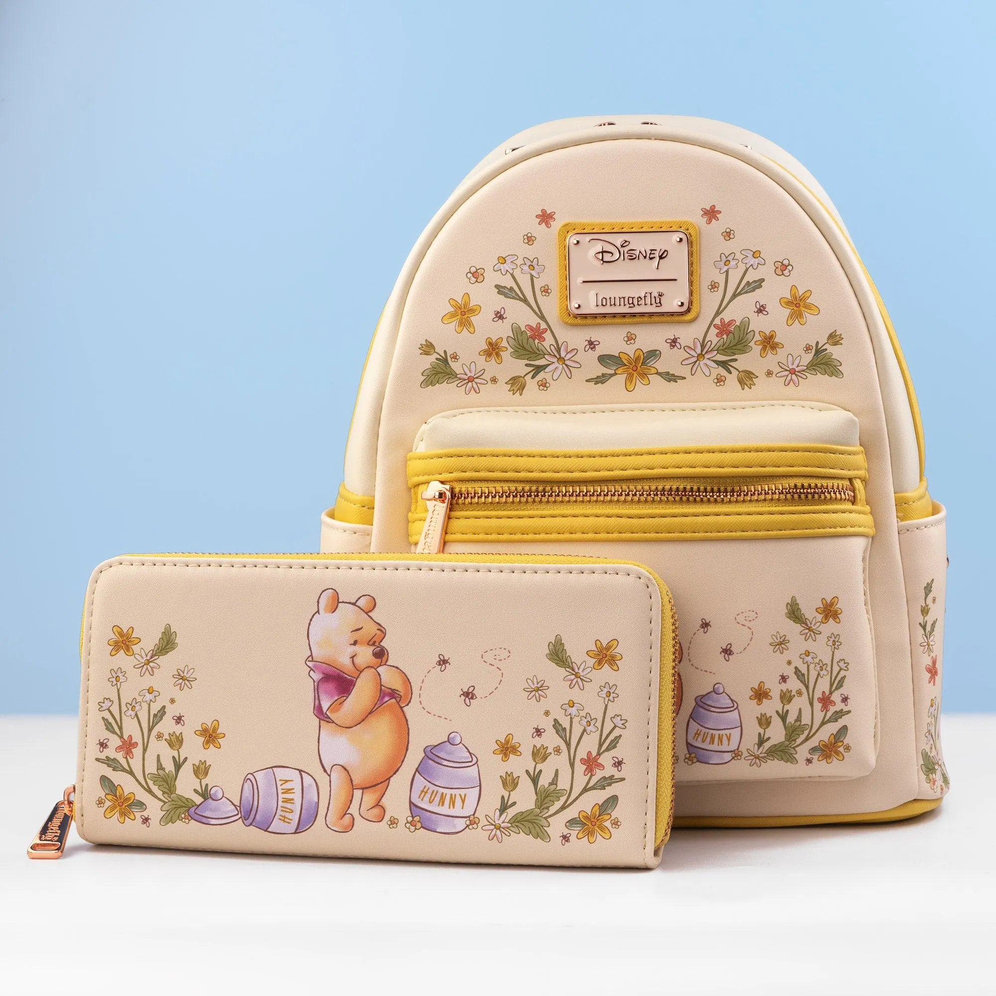 Loungefly x Disney Winnie the Pooh Floral Mini Backpack