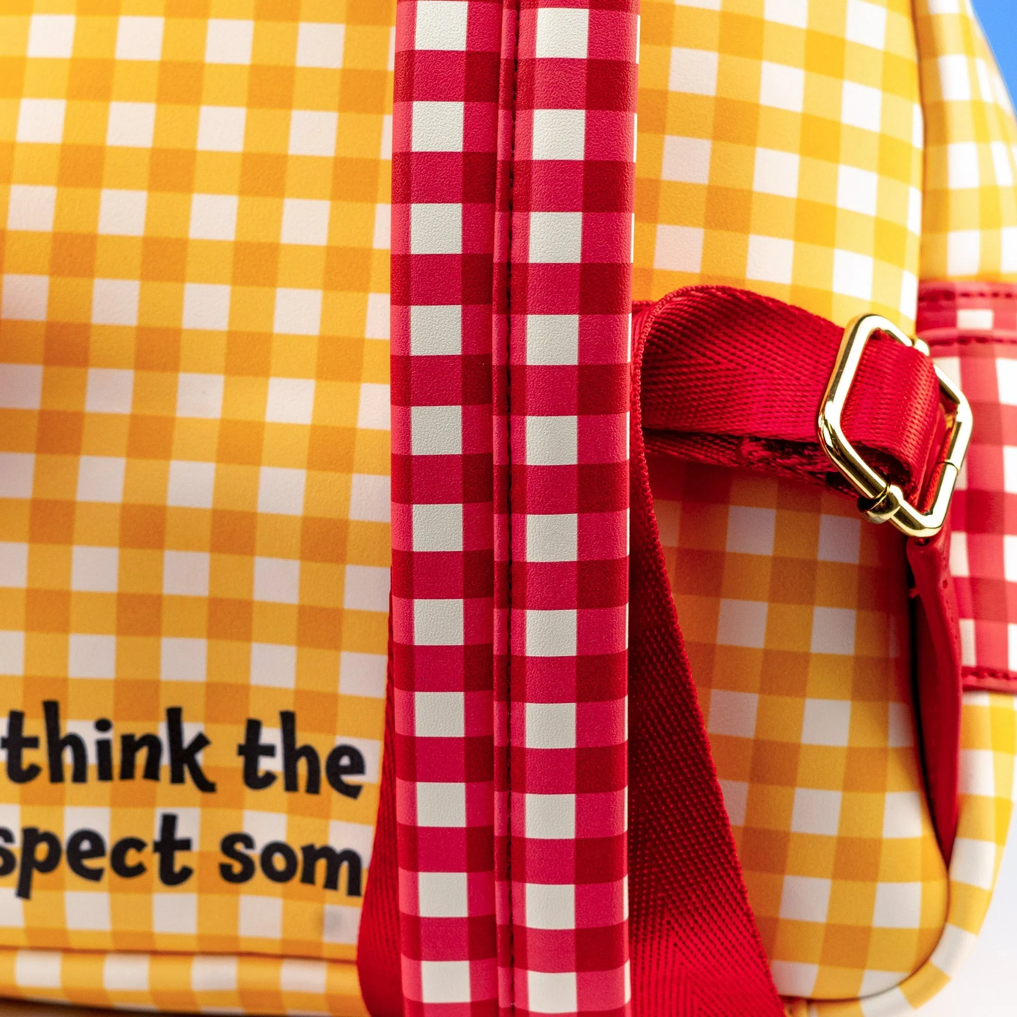 Loungefly x Disney Winnie the Pooh Gingham Mini Backpack