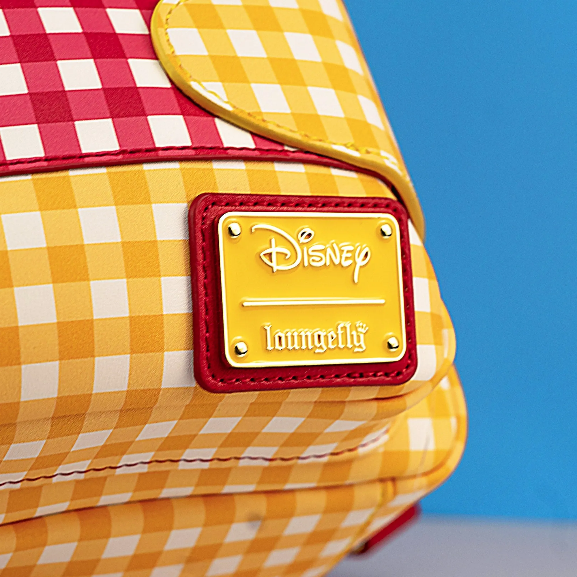Loungefly x Disney Winnie the Pooh Gingham Mini Backpack