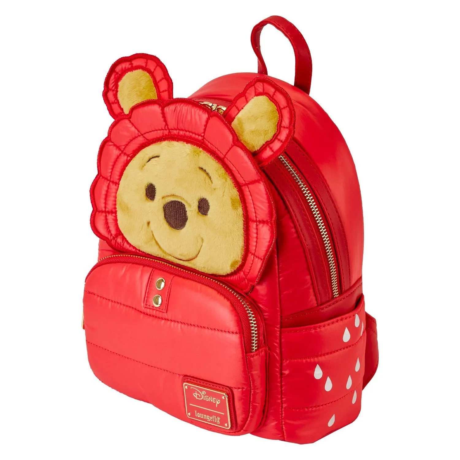 Loungefly x Disney Winnie the Pooh Puffer Jacket Cosplay Mini Backpack