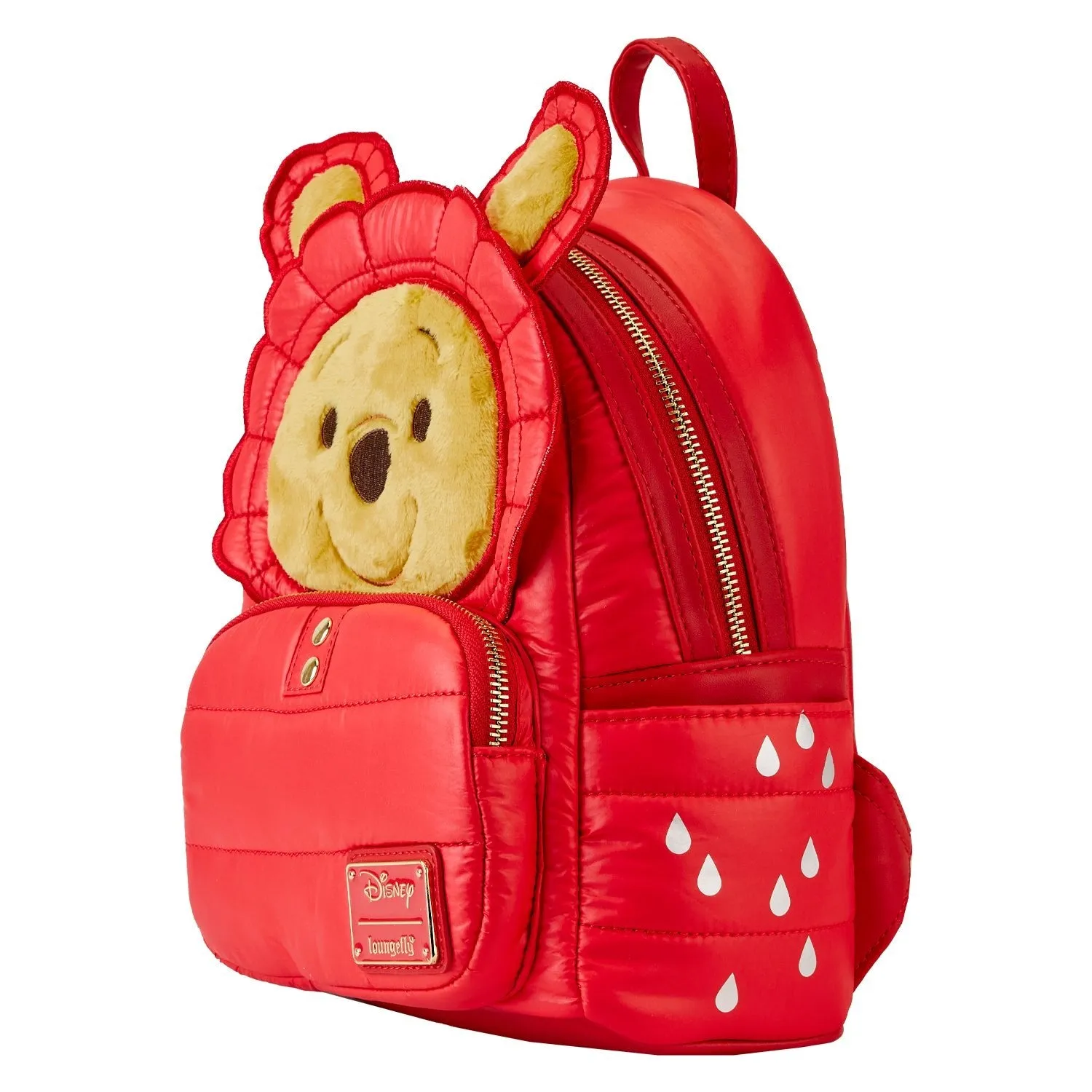 Loungefly x Disney Winnie the Pooh Puffer Jacket Cosplay Mini Backpack