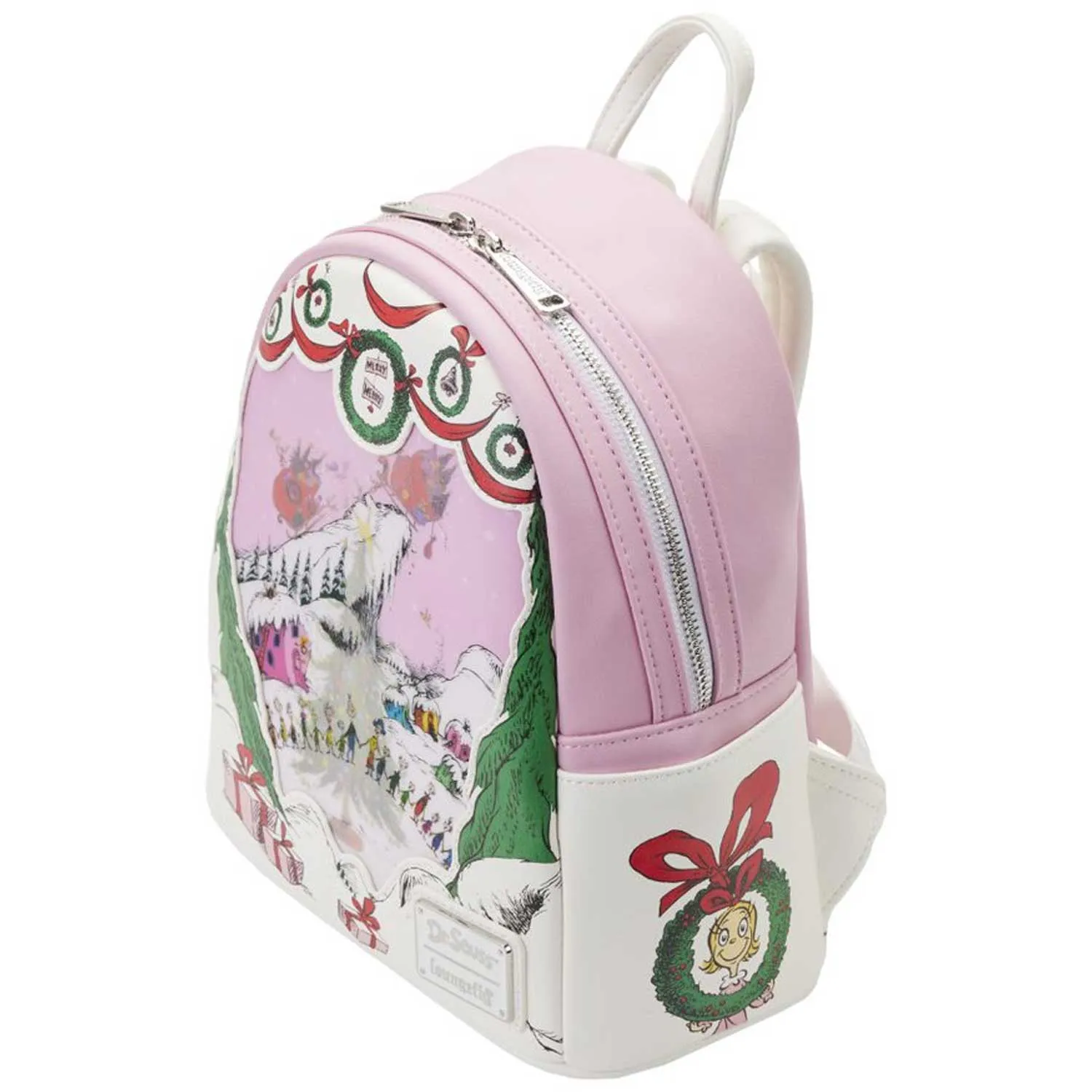 Loungefly x Dr Seuss Grinch Whoville Mini Backpack