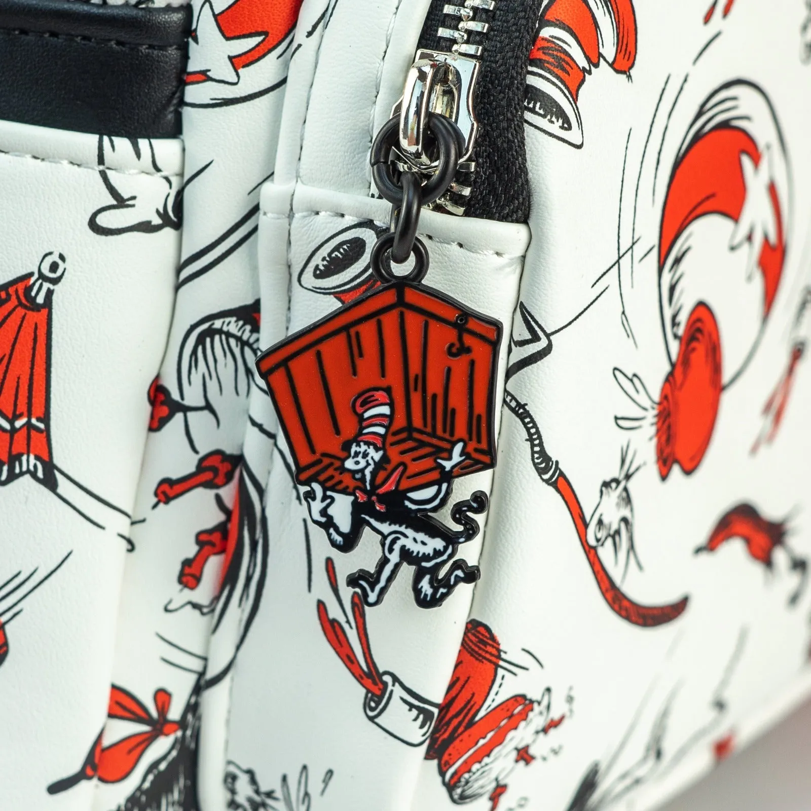 Loungefly x Dr Seuss The Cat In The Hat AOP Mini Backpack