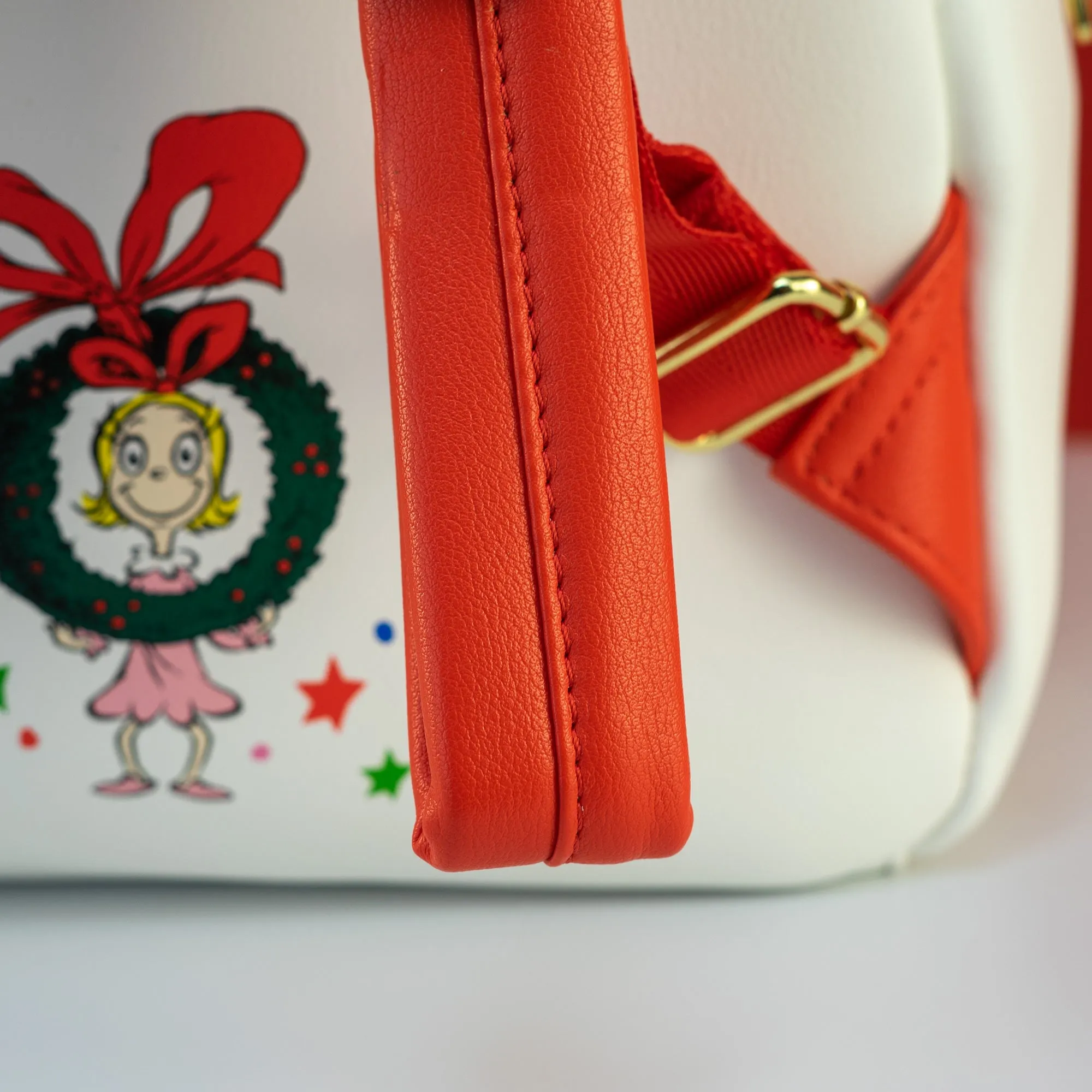 Loungefly x Dr. Seuss The Grinch Chimney Thief Mini Backpack