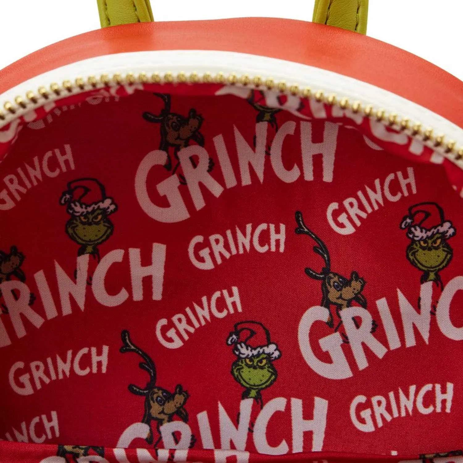 Loungefly x Dr Seuss The Grinch Santa Lenticular Mini Backpack