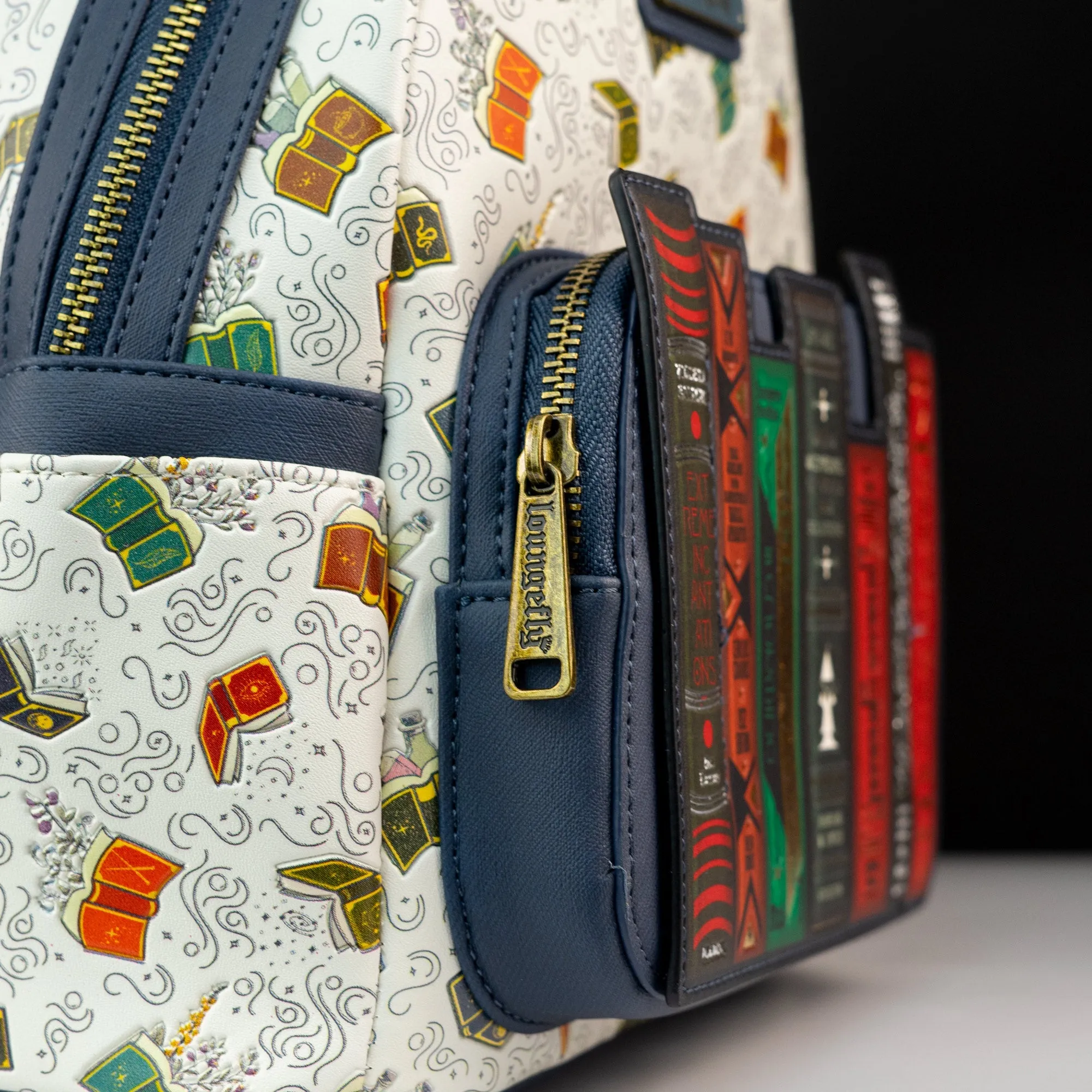 Loungefly x Fantastic Beasts Magical Books Mini Backpack