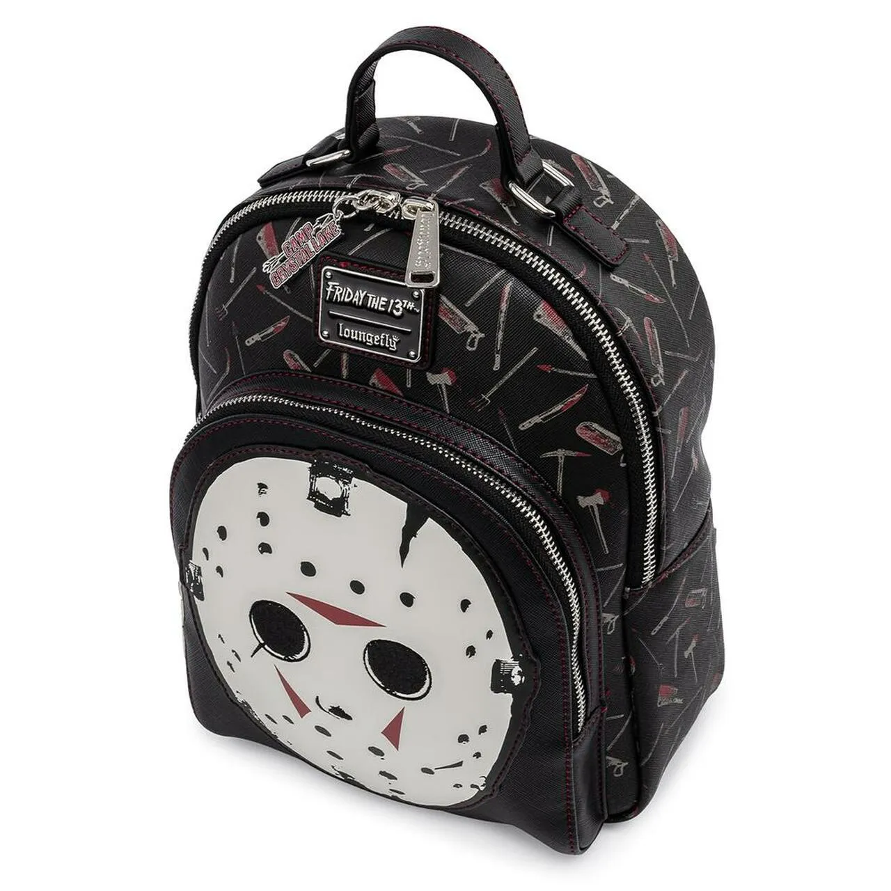 Loungefly x Friday the 13th Jason Mask Mini Backpack