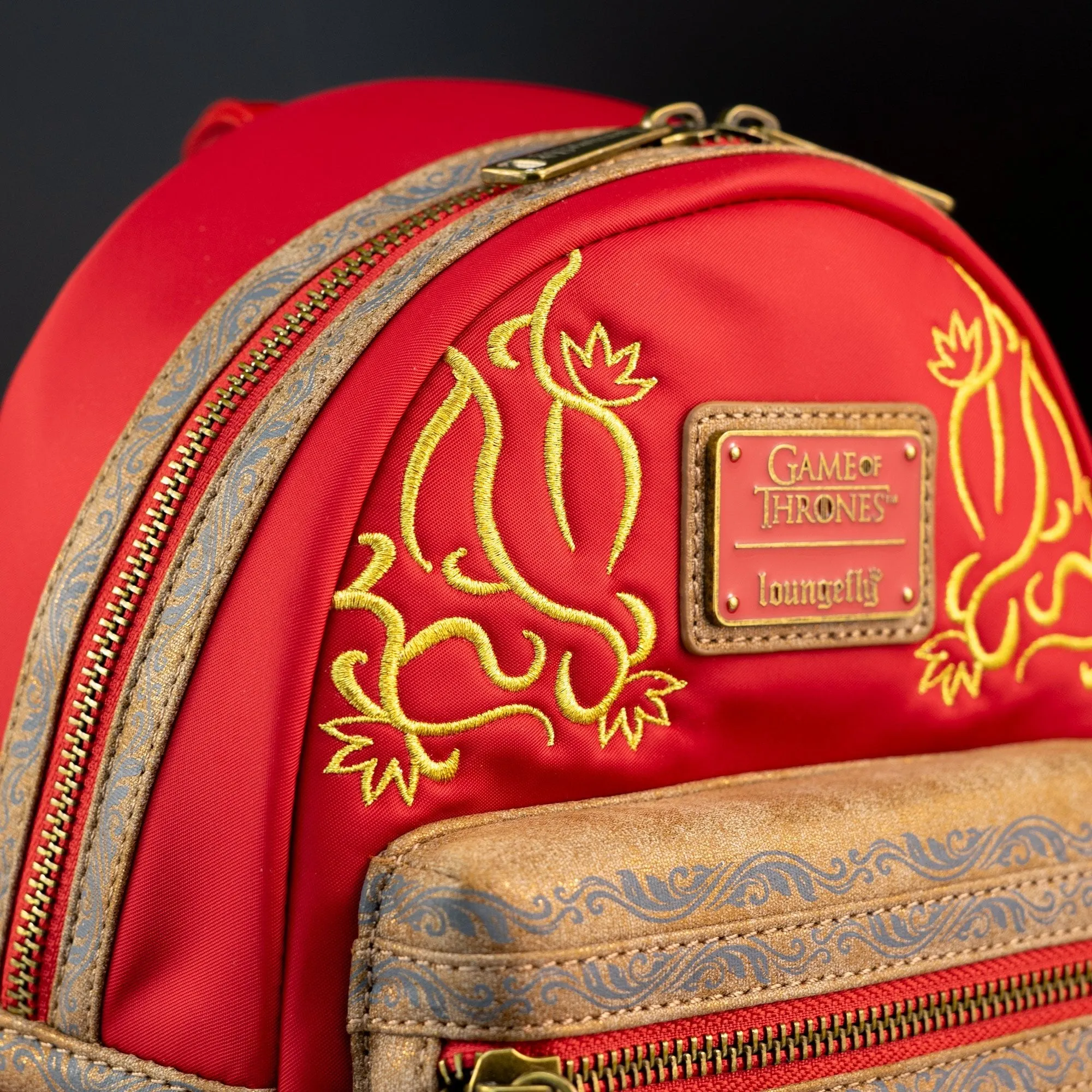 Loungefly x Game of Thrones Cersei Lannister Red Dress Cosplay Mini Backpack