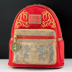 Loungefly x Game of Thrones Cersei Lannister Red Dress Cosplay Mini Backpack