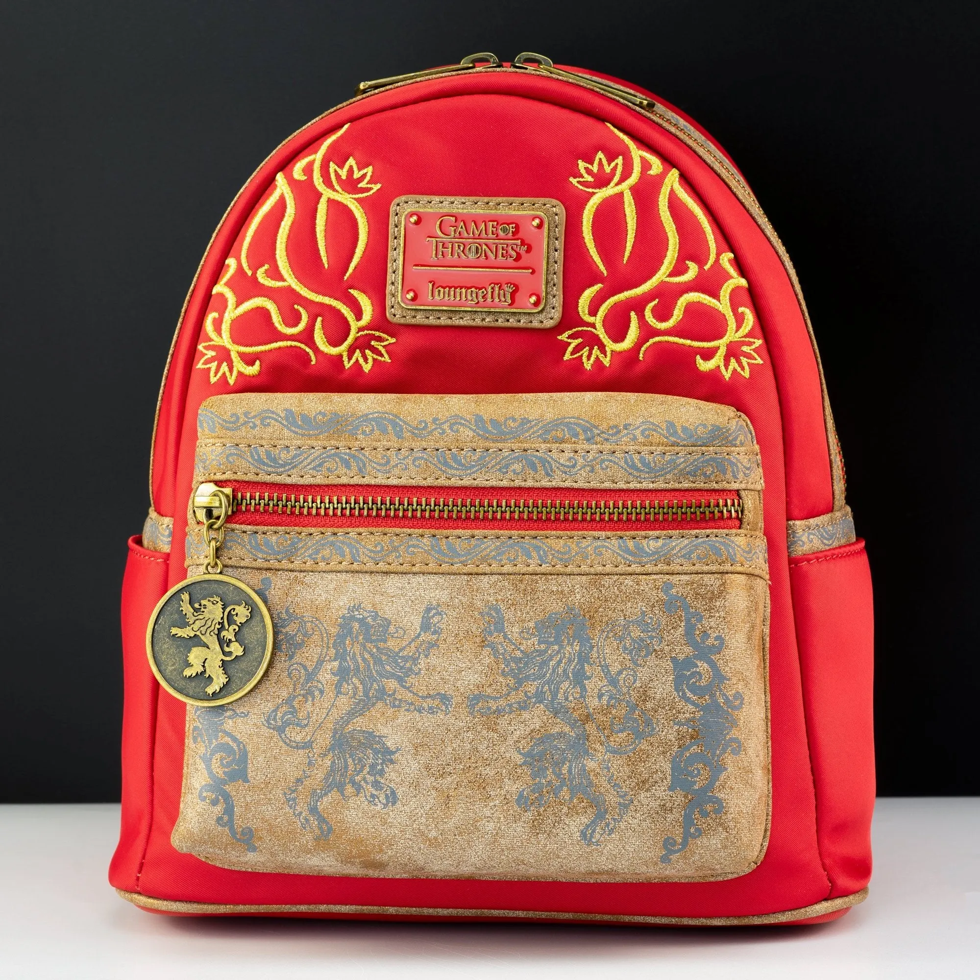 Loungefly x Game of Thrones Cersei Lannister Red Dress Cosplay Mini Backpack