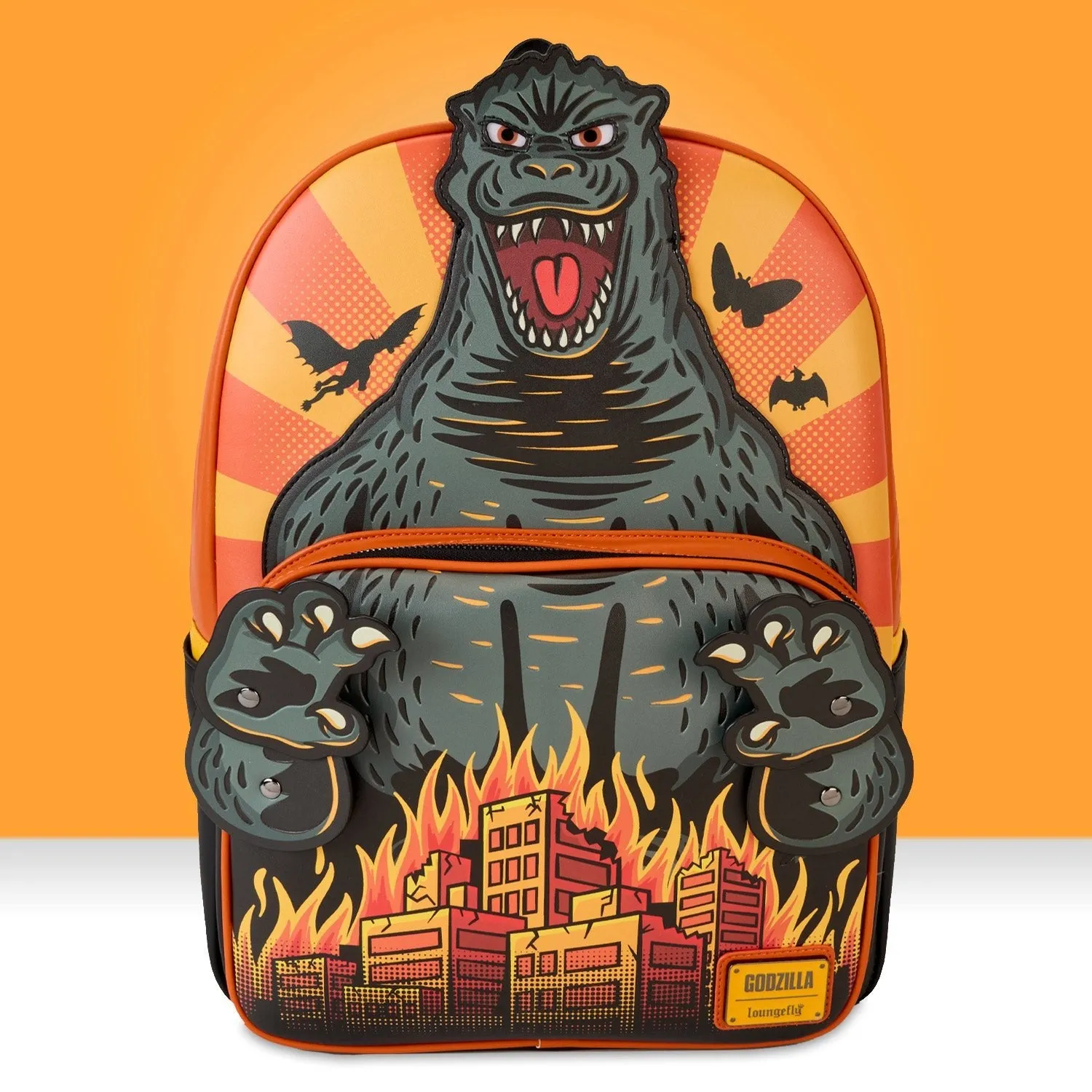 Loungefly x Godzilla Full-Size Cosplay Backpack