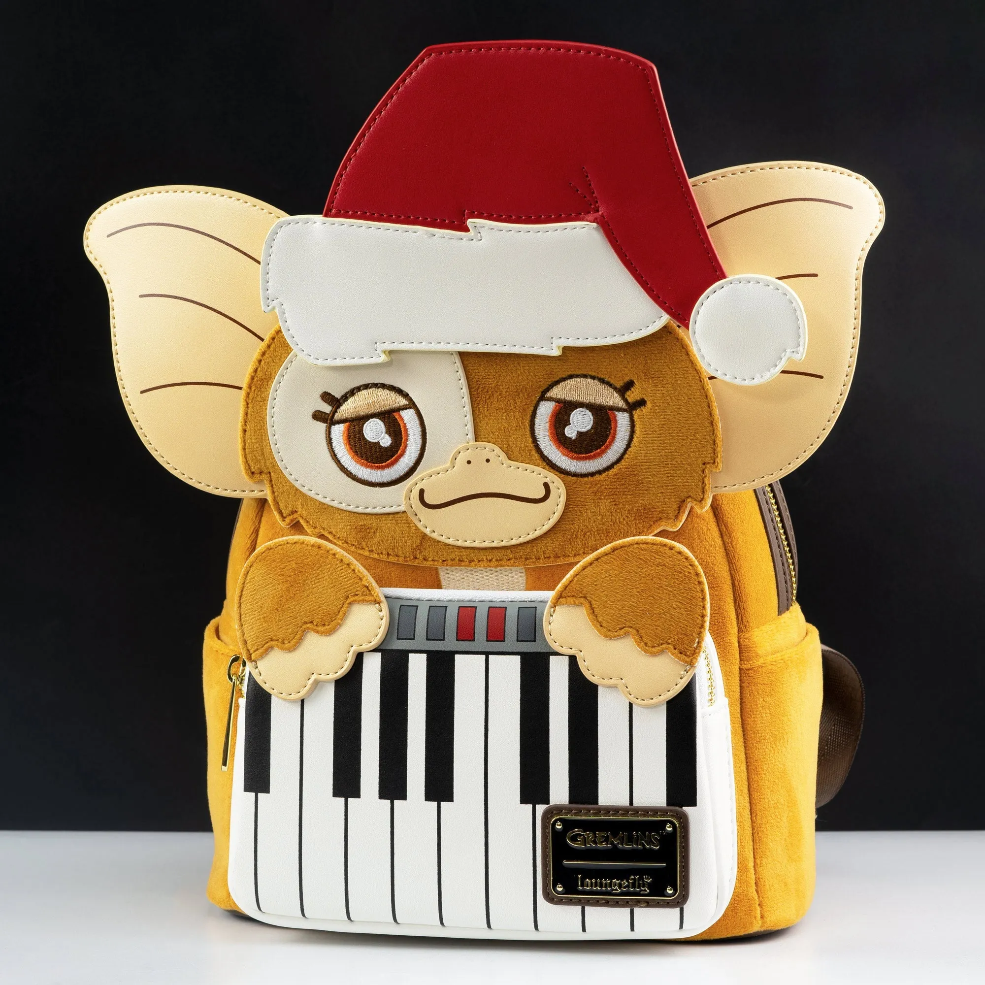 Loungefly x Gremlins Gizmo Holiday Cosplay w/ Detachable Hat Mini Backpack