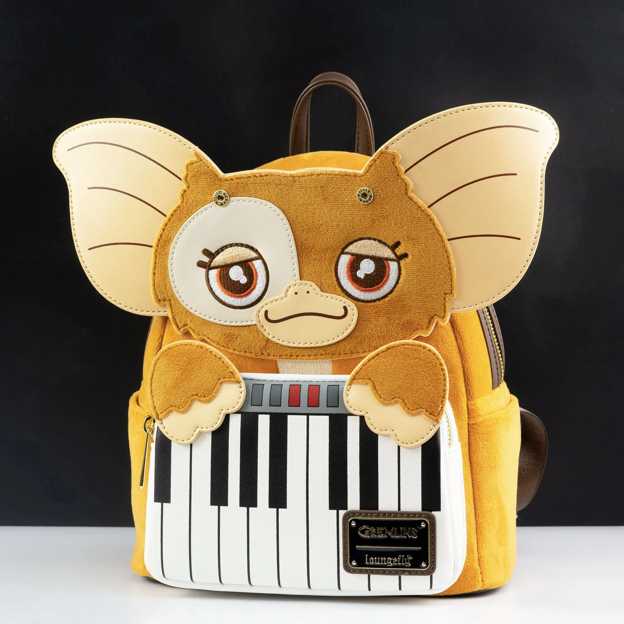 Loungefly x Gremlins Gizmo Holiday Cosplay w/ Detachable Hat Mini Backpack