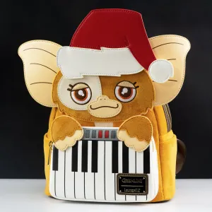 Loungefly x Gremlins Gizmo Holiday Cosplay w/ Detachable Hat Mini Backpack