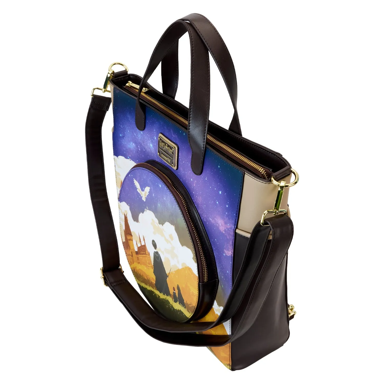 Loungefly x Harry Potter Convertible Backpack & Tote Bag
