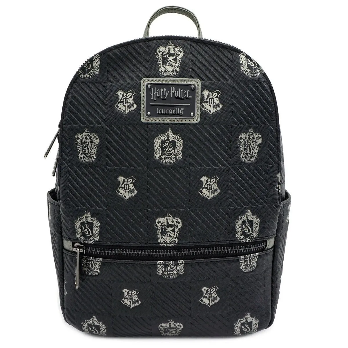 Loungefly x Harry Potter Hogwarts Crest Mini Faux Leather Backpack