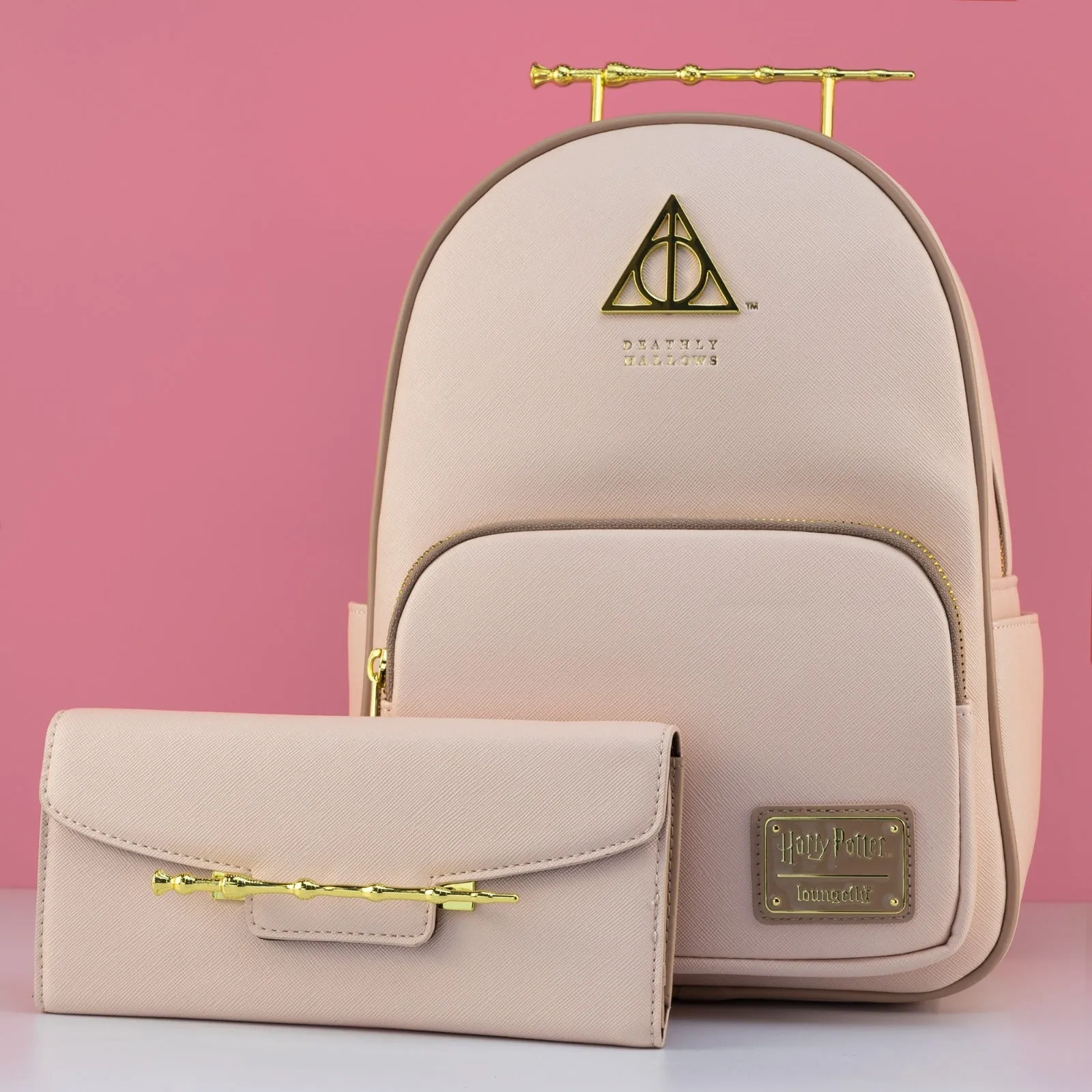 Loungefly x Harry Potter Pink Elder Wand Mini Backpack