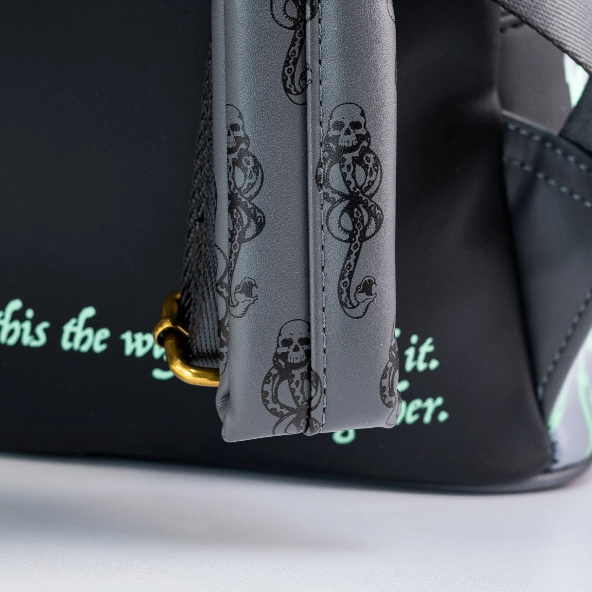 Loungefly x Harry Potter The Battle for Hogwarts Lenticular Mini Backpack