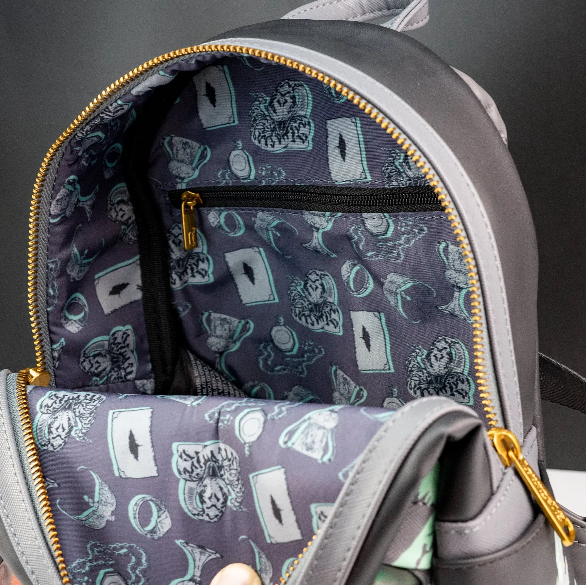 Loungefly x Harry Potter The Battle for Hogwarts Lenticular Mini Backpack