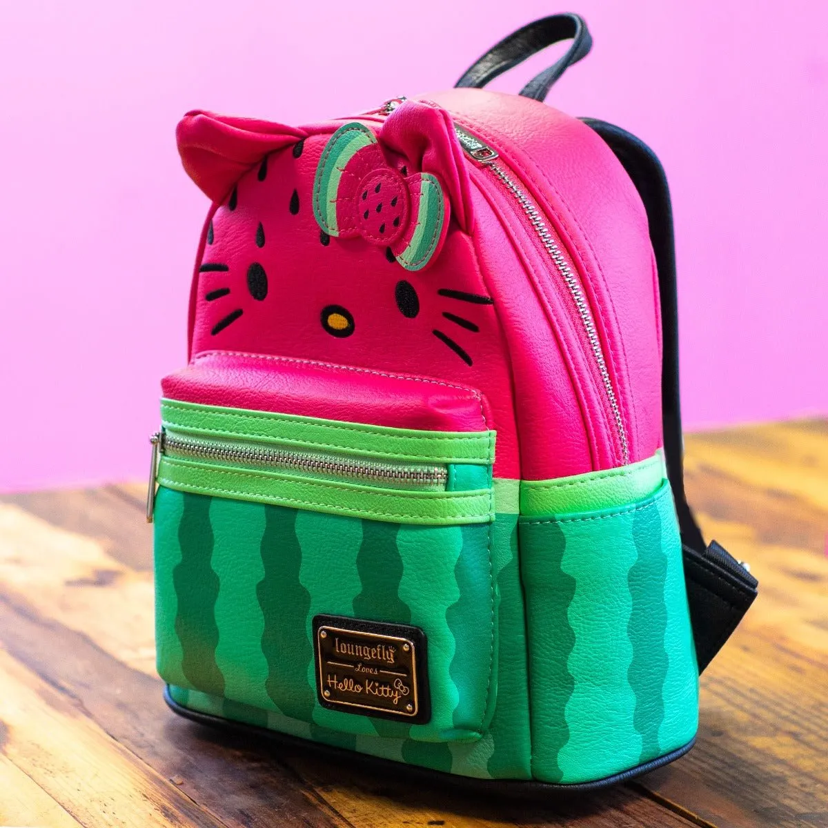 Loungefly x Hello Kitty Watermelon Mini Backpack
