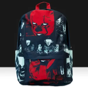 Loungefly x IT Pennywise I Heart Horror Nylon Full-Size Backpack
