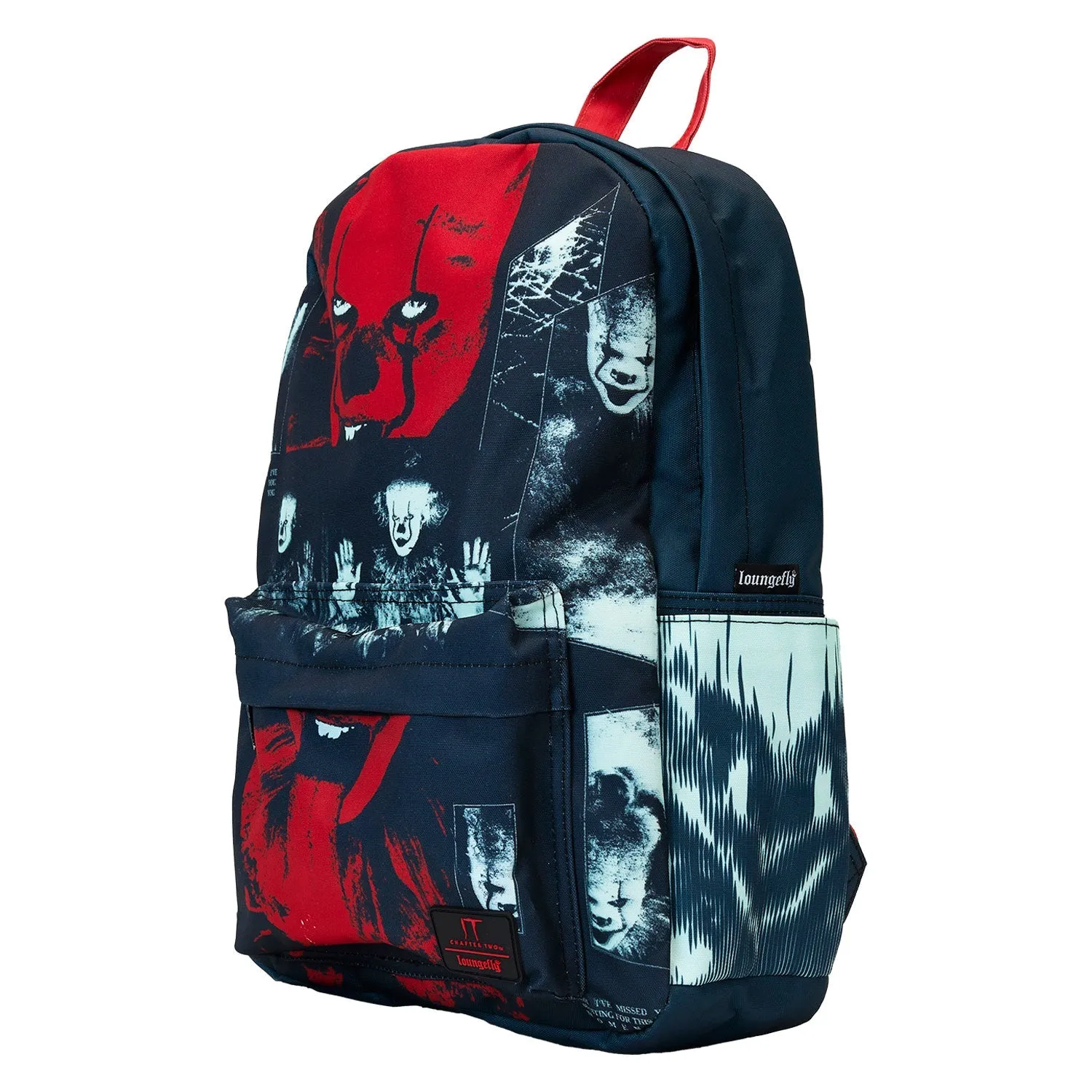 Loungefly x IT Pennywise I Heart Horror Nylon Full-Size Backpack