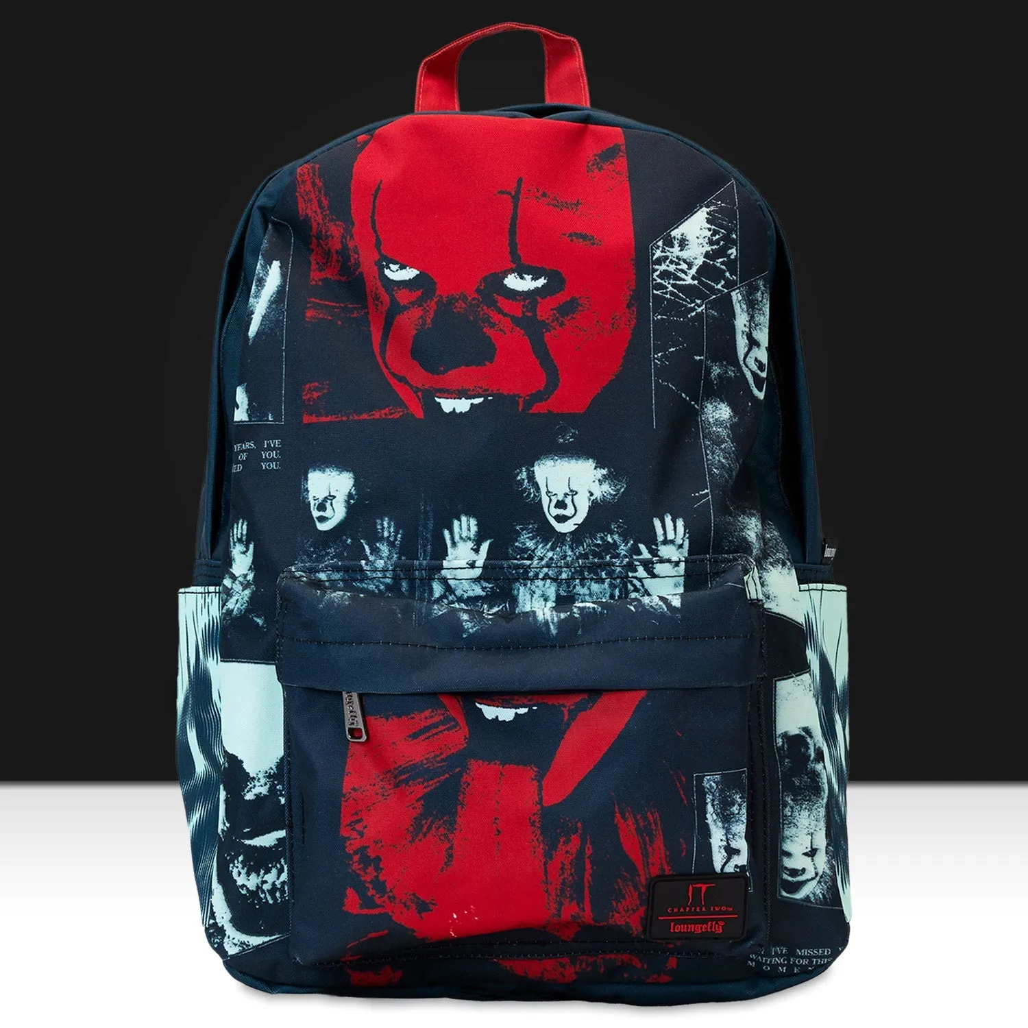 Loungefly x IT Pennywise I Heart Horror Nylon Full-Size Backpack