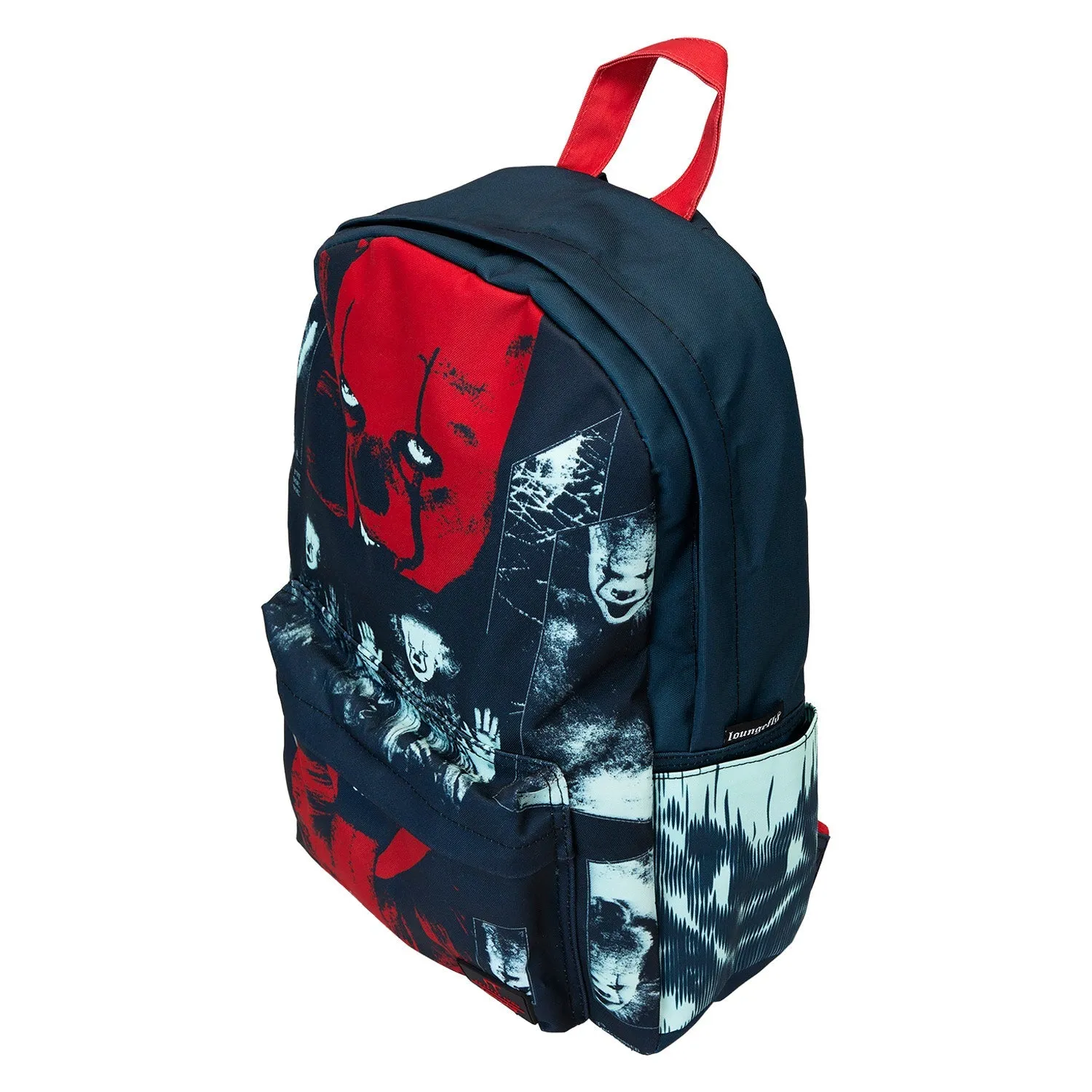 Loungefly x IT Pennywise I Heart Horror Nylon Full-Size Backpack
