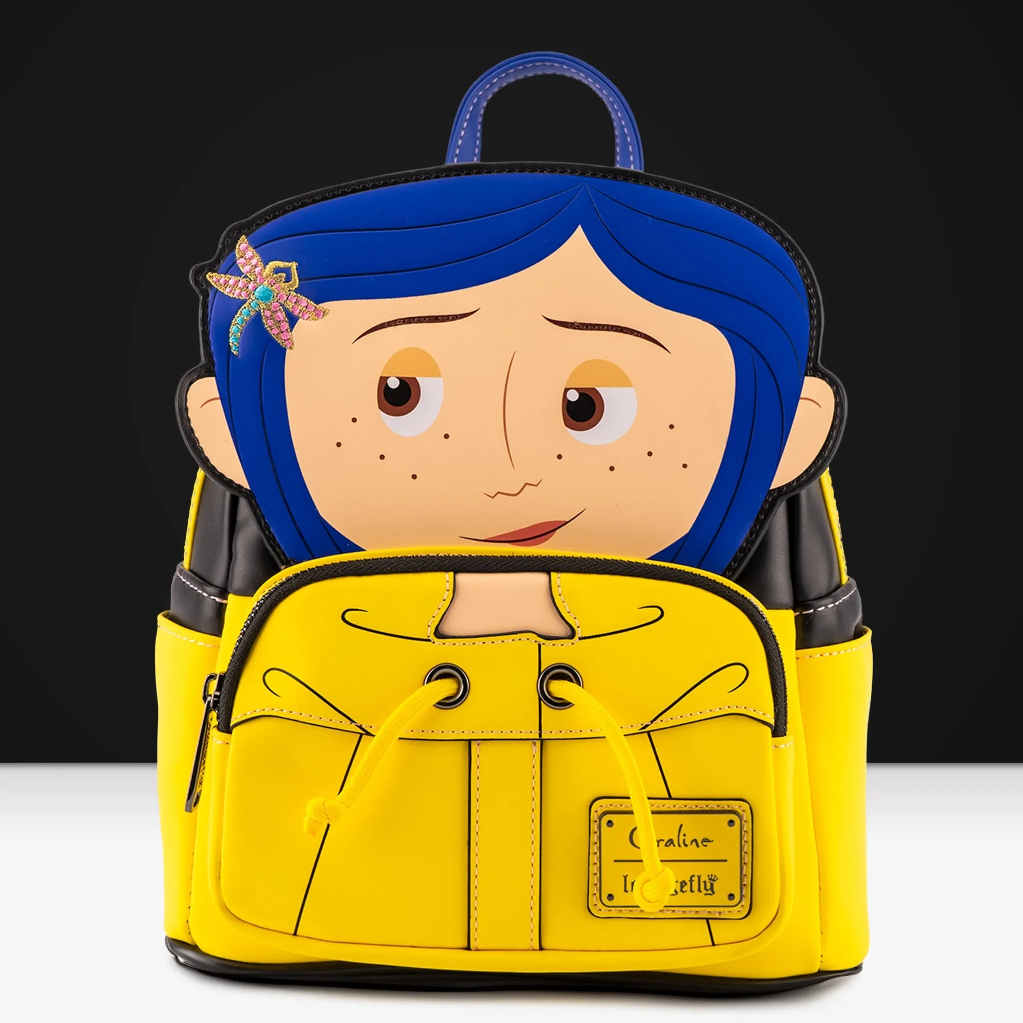 Loungefly x Laika Coraline Raincoat Mini Backpack