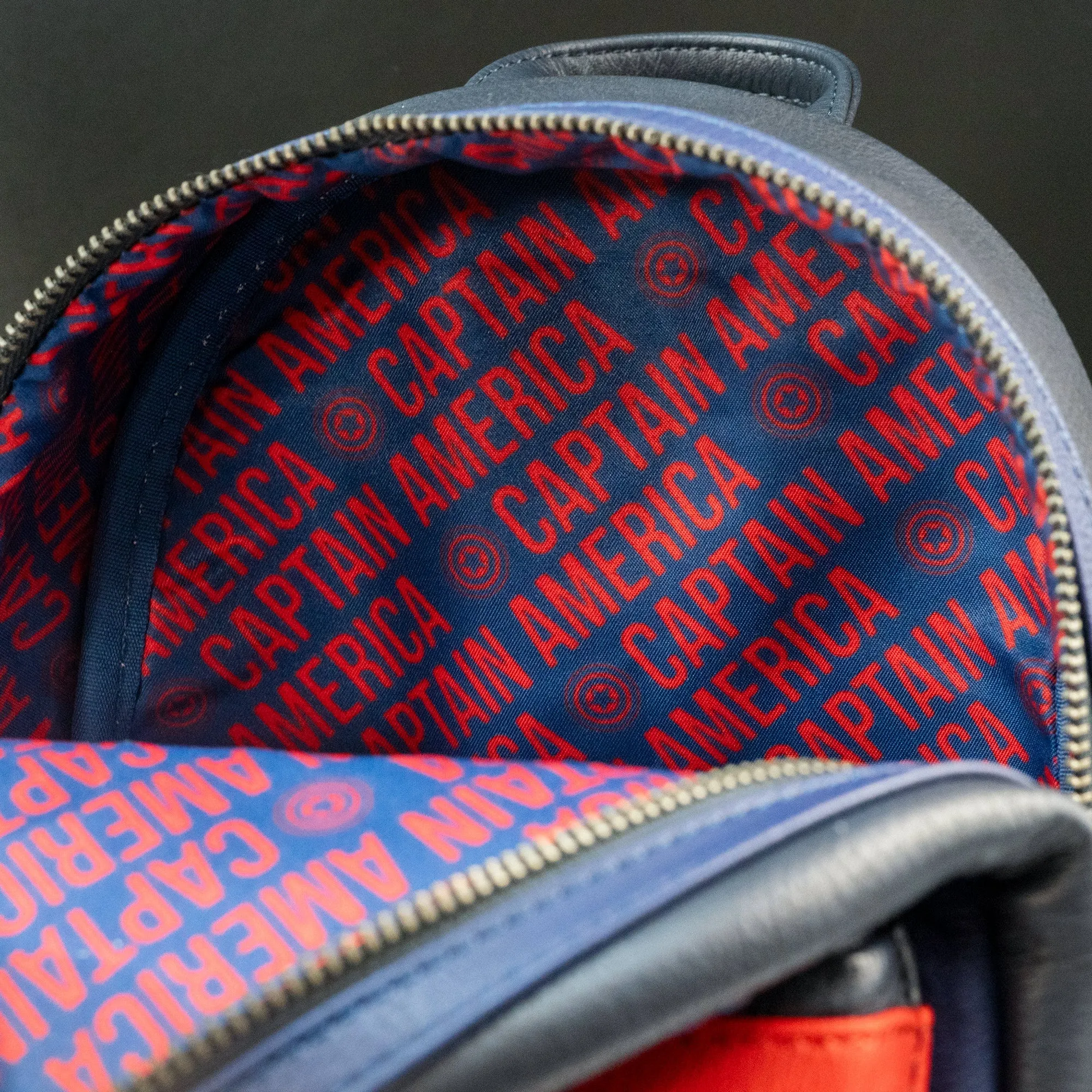 Loungefly x Marvel Captain America Cosplay Mini Backpack