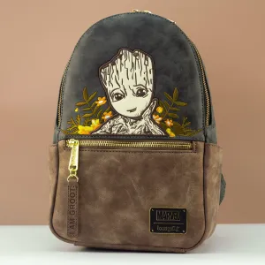 Loungefly x Marvel Guardians of the Galaxy Groot Floral Mini Backpack