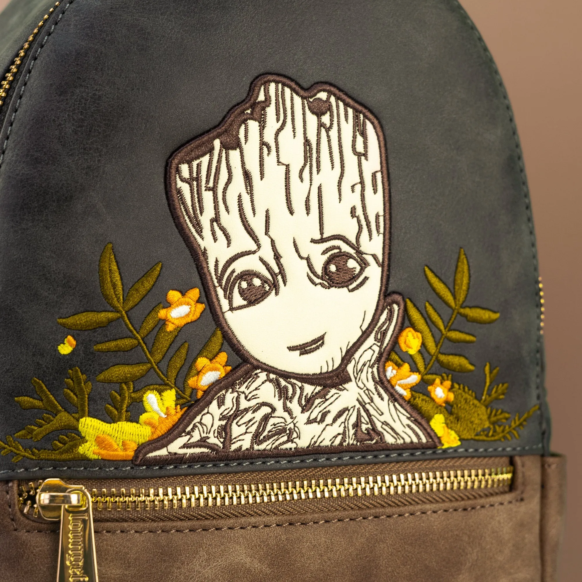 Loungefly x Marvel Guardians of the Galaxy Groot Floral Mini Backpack