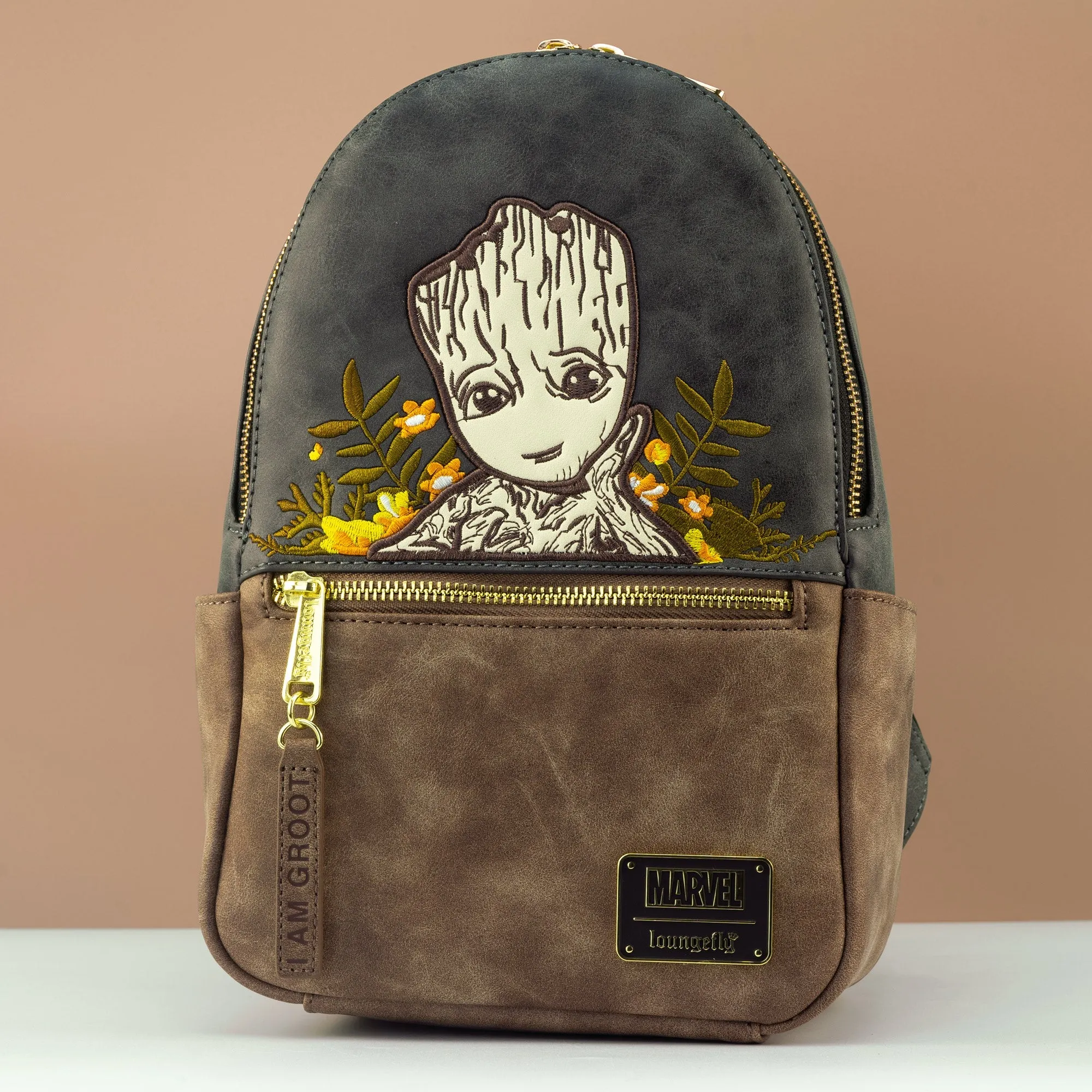 Loungefly x Marvel Guardians of the Galaxy Groot Floral Mini Backpack