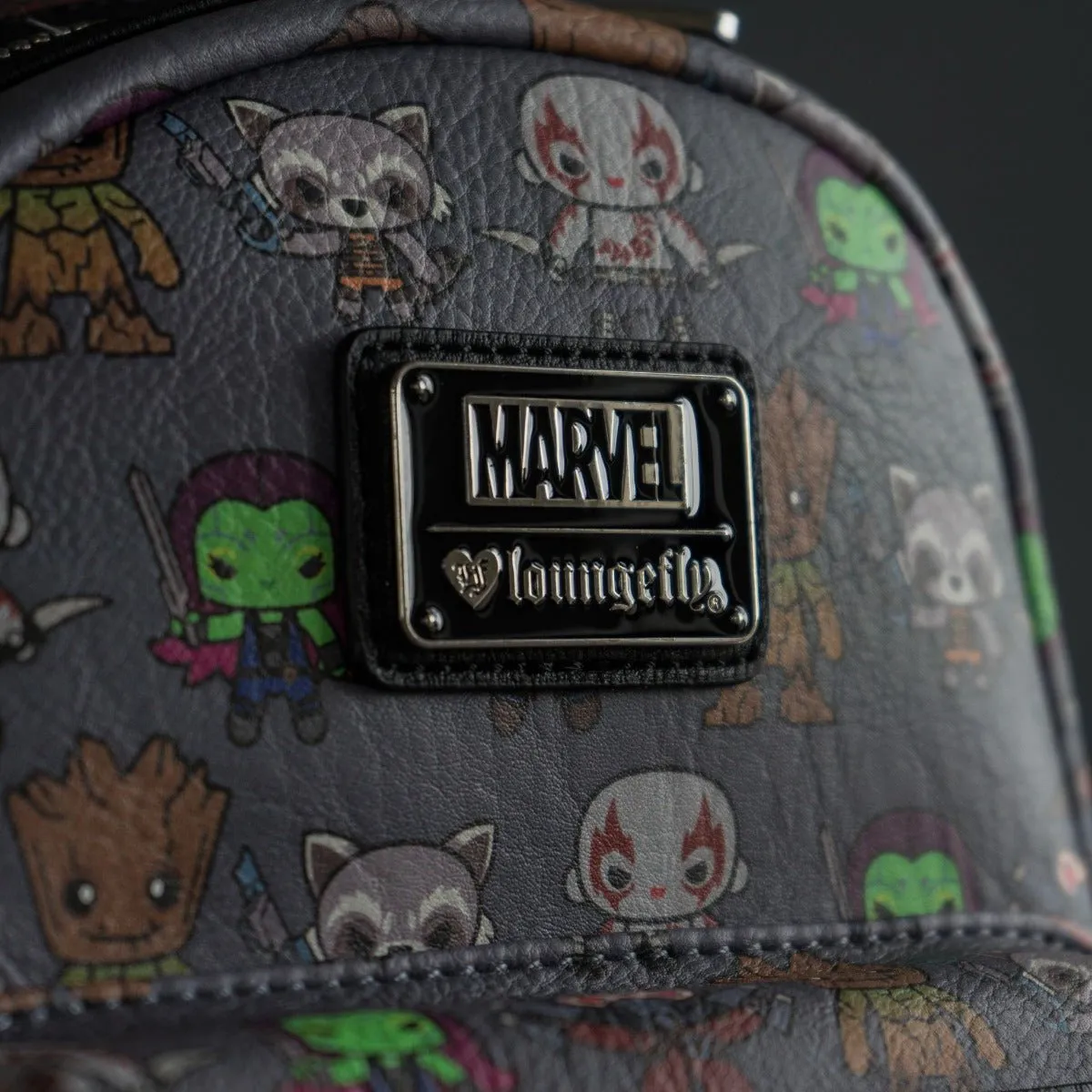 Loungefly x Marvel Guardians of the Galaxy Kawaii Character Mini Backpack