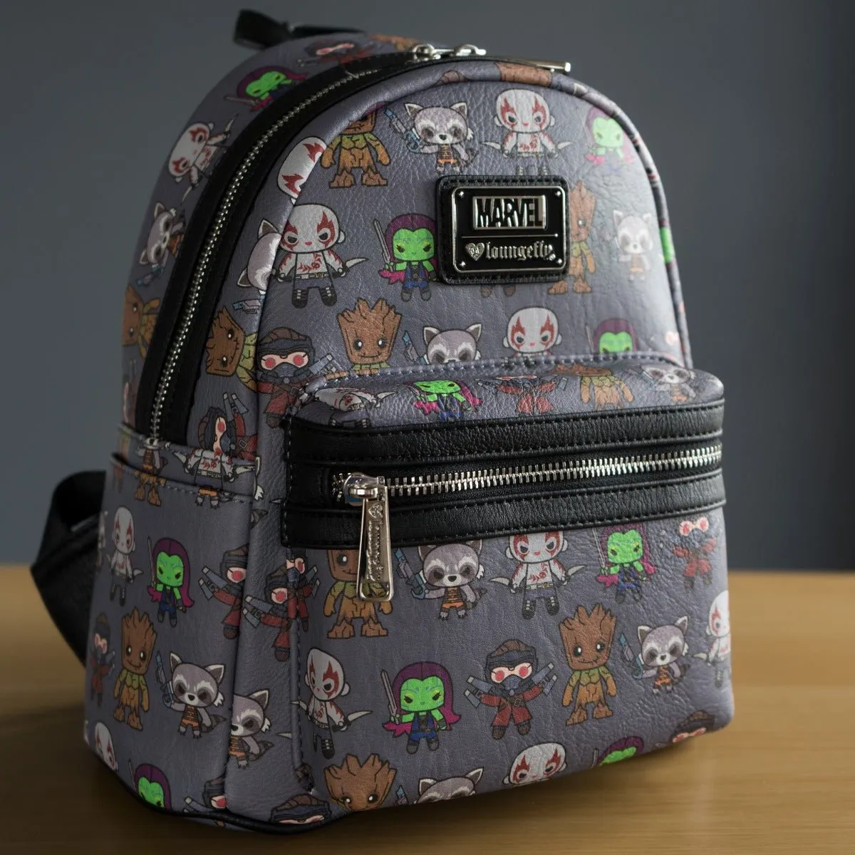 Loungefly x Marvel Guardians of the Galaxy Kawaii Character Mini Backpack