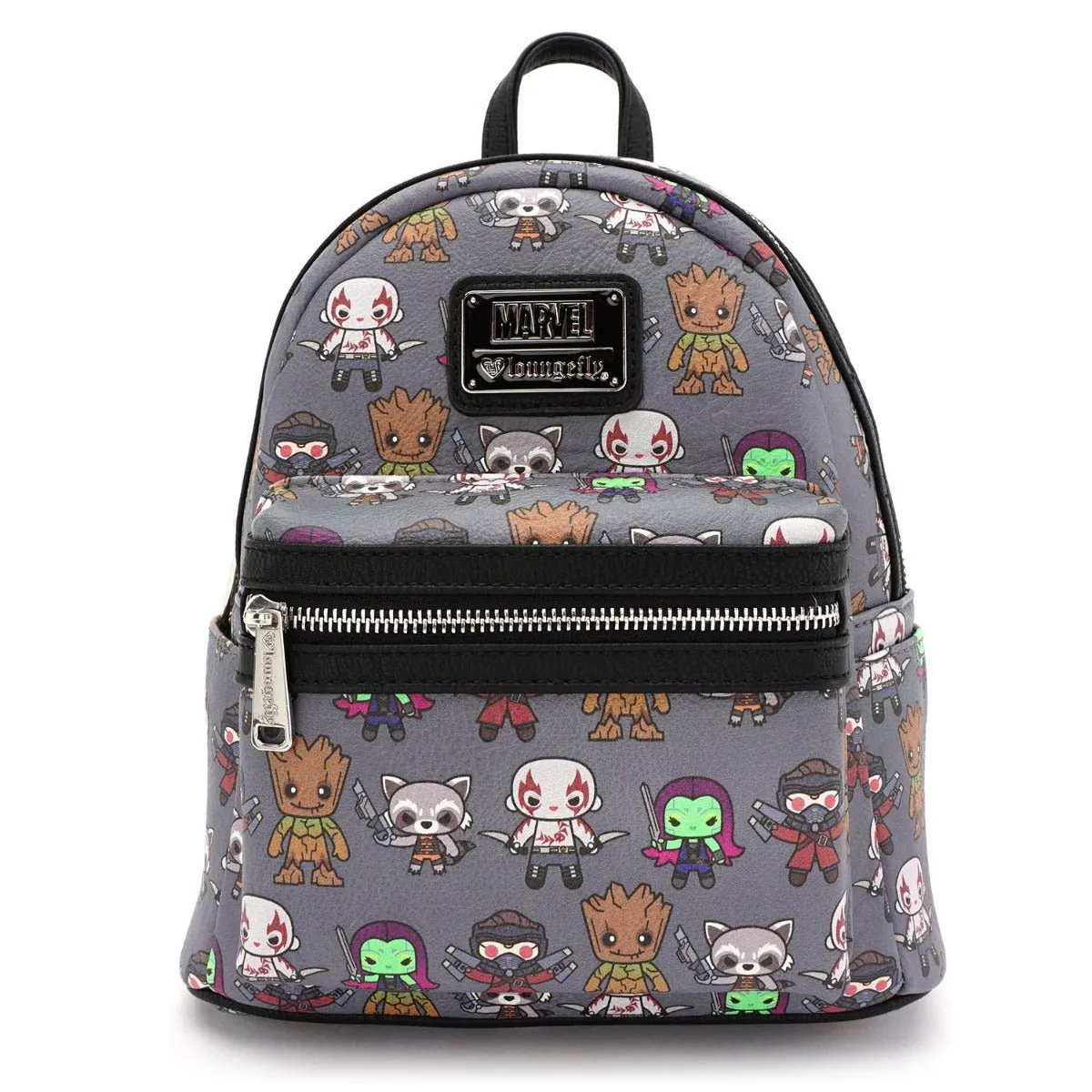 Loungefly x Marvel Guardians of the Galaxy Kawaii Character Mini Backpack